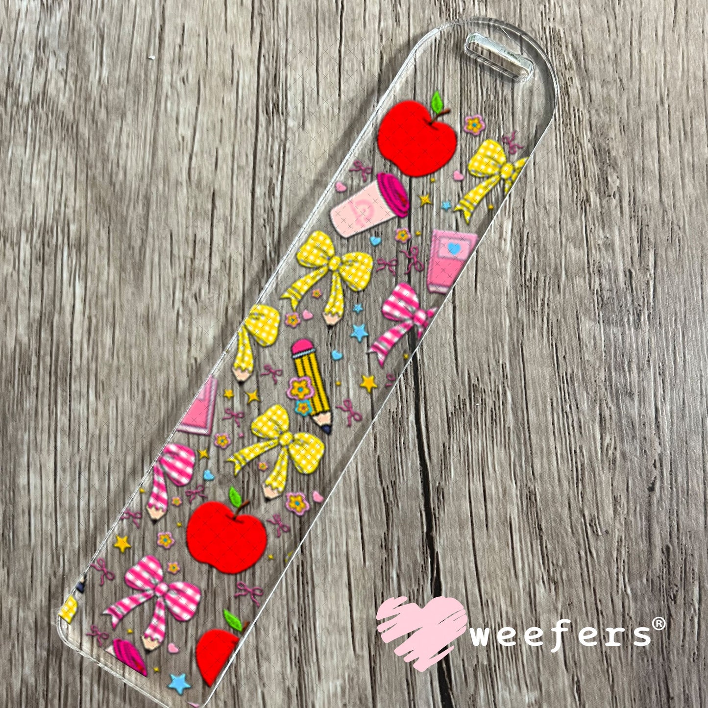 UV DTF Cup Wraps - Teacher Favorite Things Bookmark Weefers