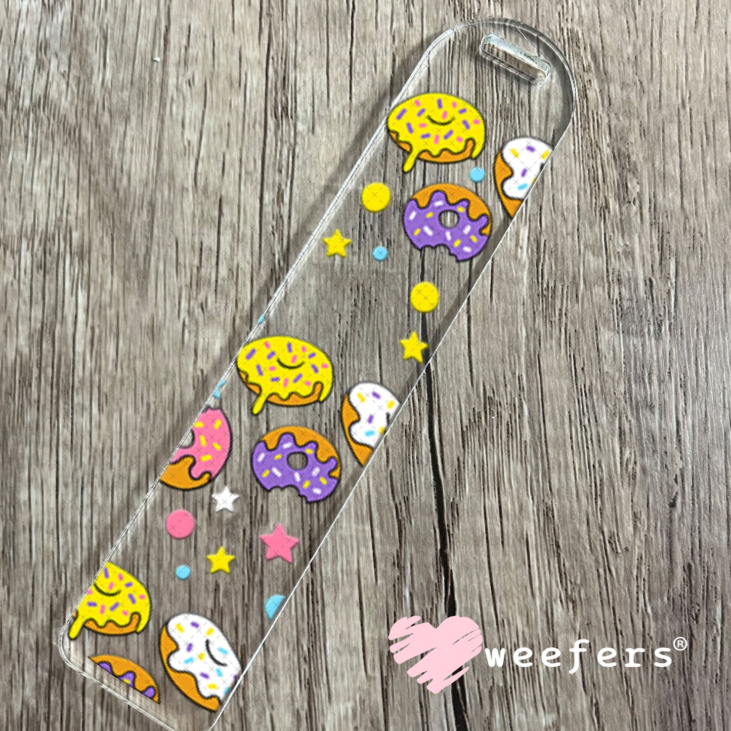 UV DTF Cup Wraps - Yummy Donuts Bookmark Weefers