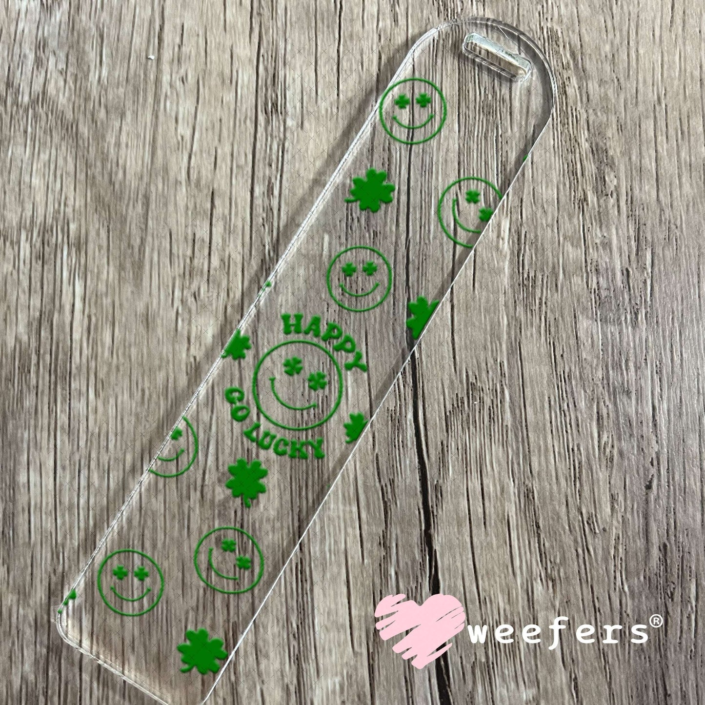 UV DTF Cup Wraps - Happy Go Luck Bookmark Weefers