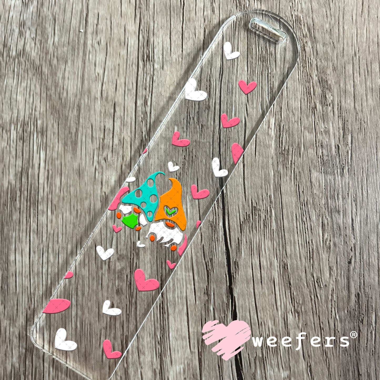 UV DTF Cup Wraps - Gnome Hearts Bookmark Weefers