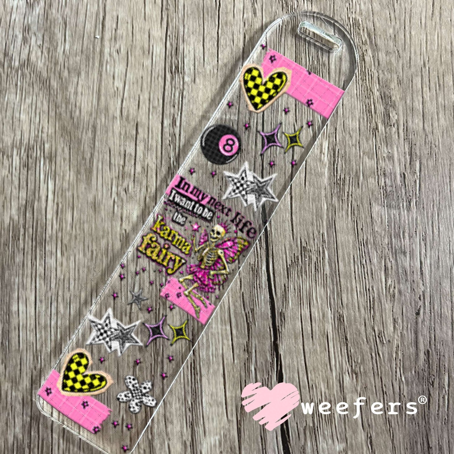 UV DTF Cup Wraps - In My Next Life I want to be the Karma Fairy - Weefers® Exclusive Weefers