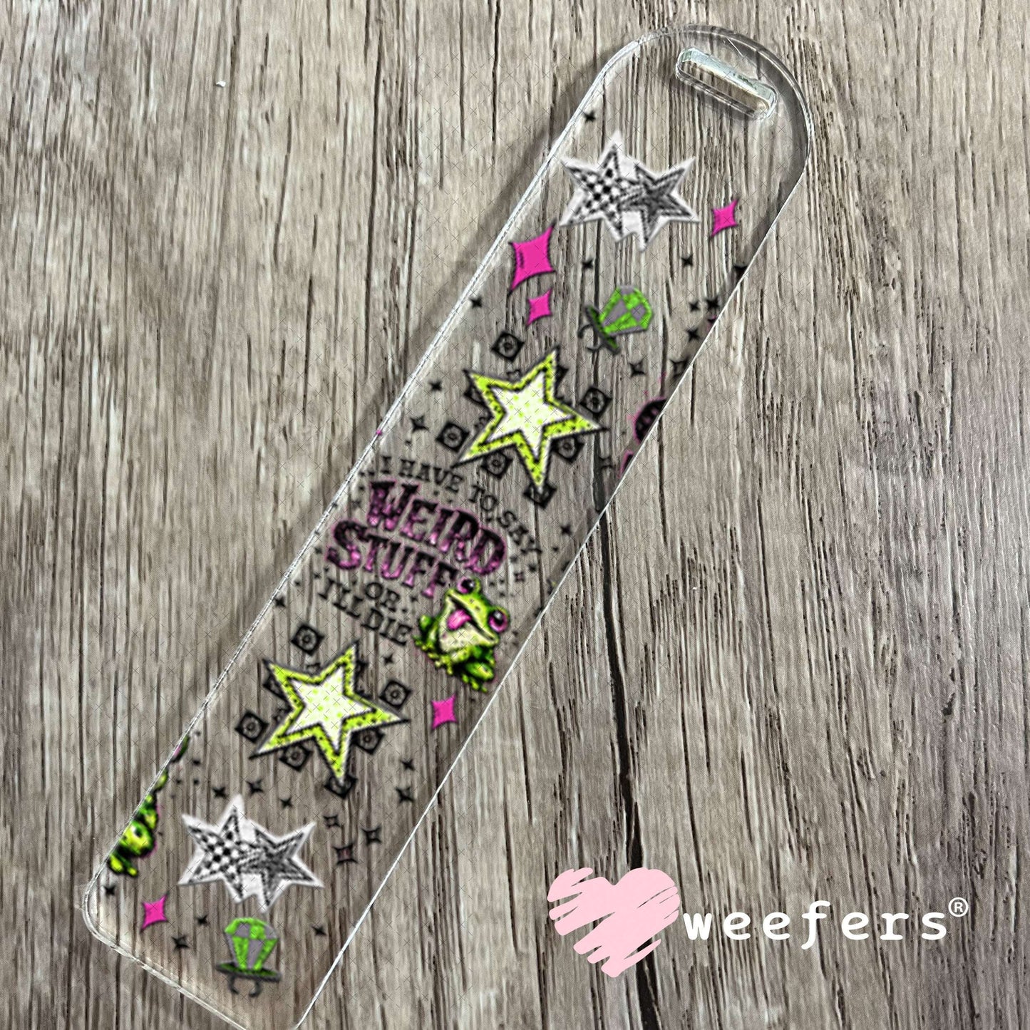 UV DTF Cup Wraps - I have to Say Weird Stuff - Weefers® Exclusive Weefers