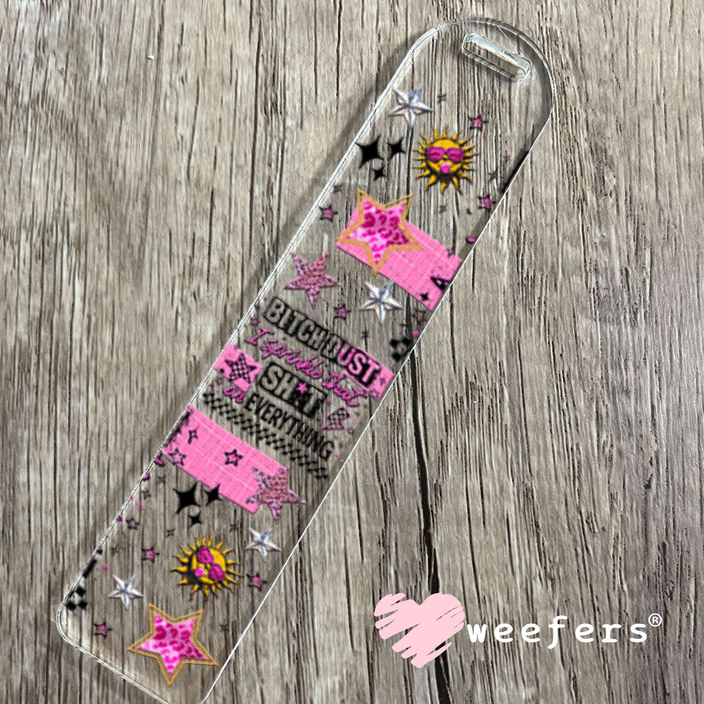 UV DTF Cup Wraps - B$tch Dust I Sprinkle that on Everything - Weefers® Exclusive Weefers