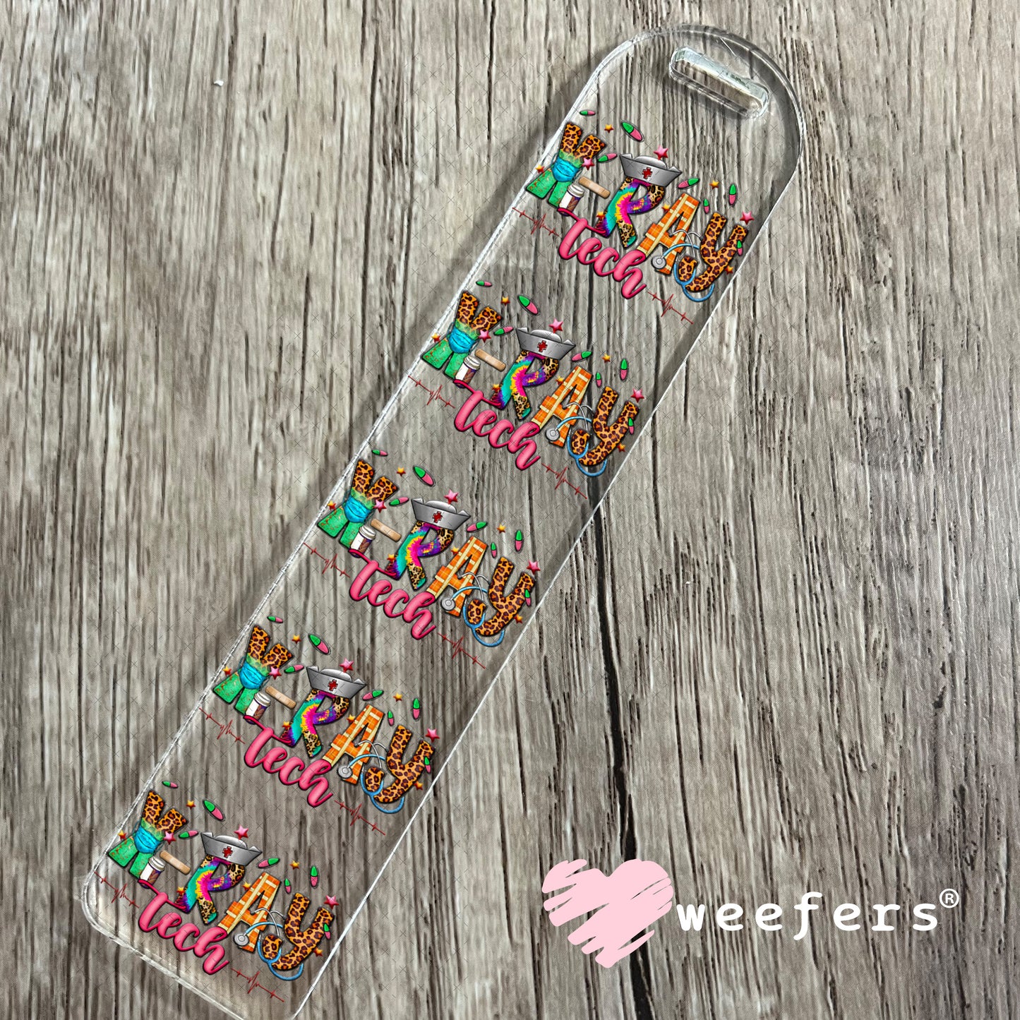 UV DTF Decal - X-Ray Tech Bookmark Weefers