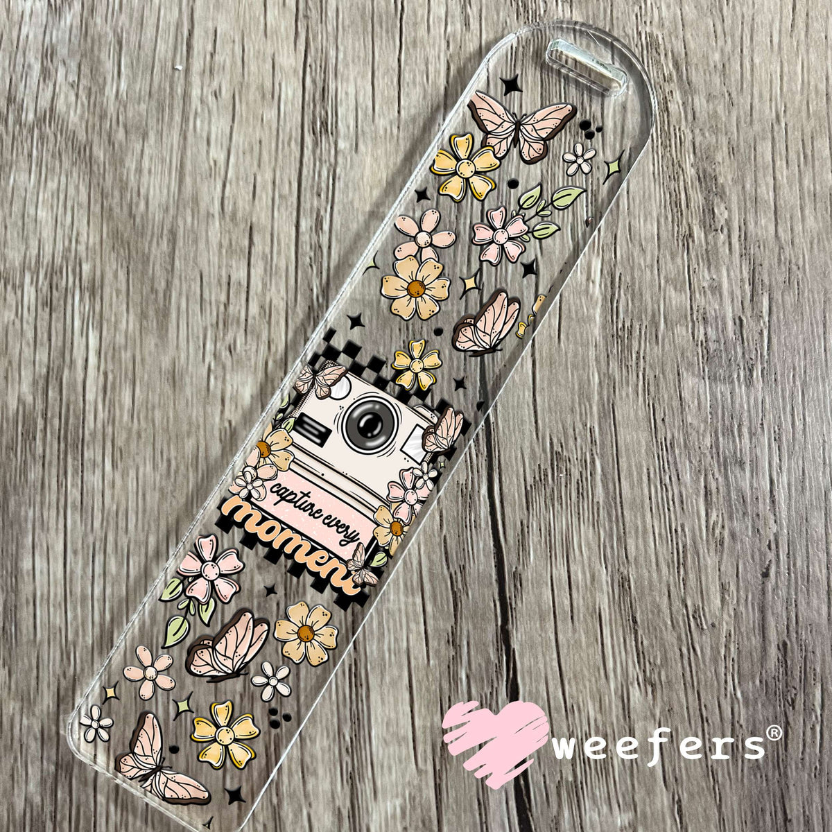 Capture Every Moment UV DTF Cup Wrap Bookmark Weefers