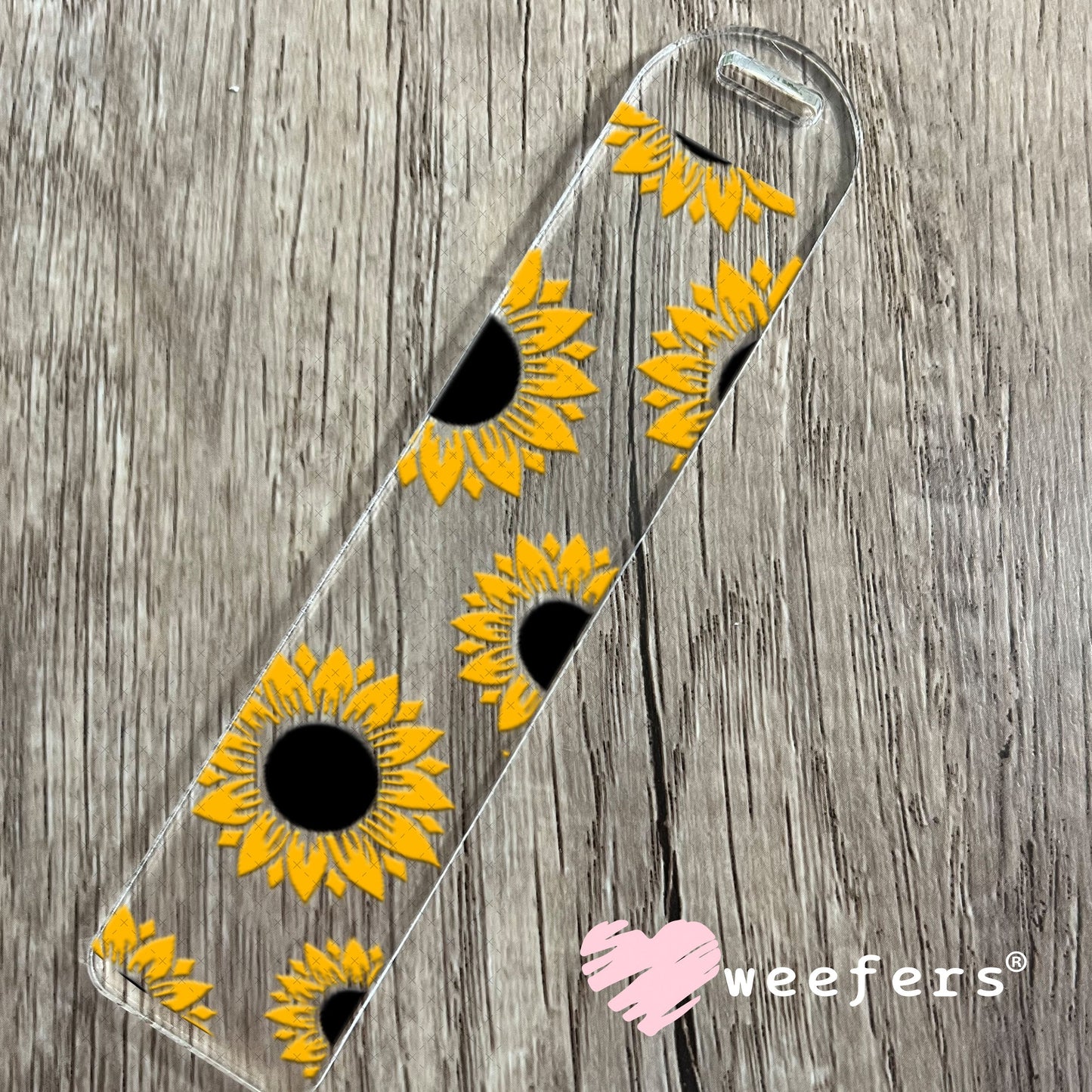 UV DTF Cup Wraps - Sunflowers Bookmark Weefers