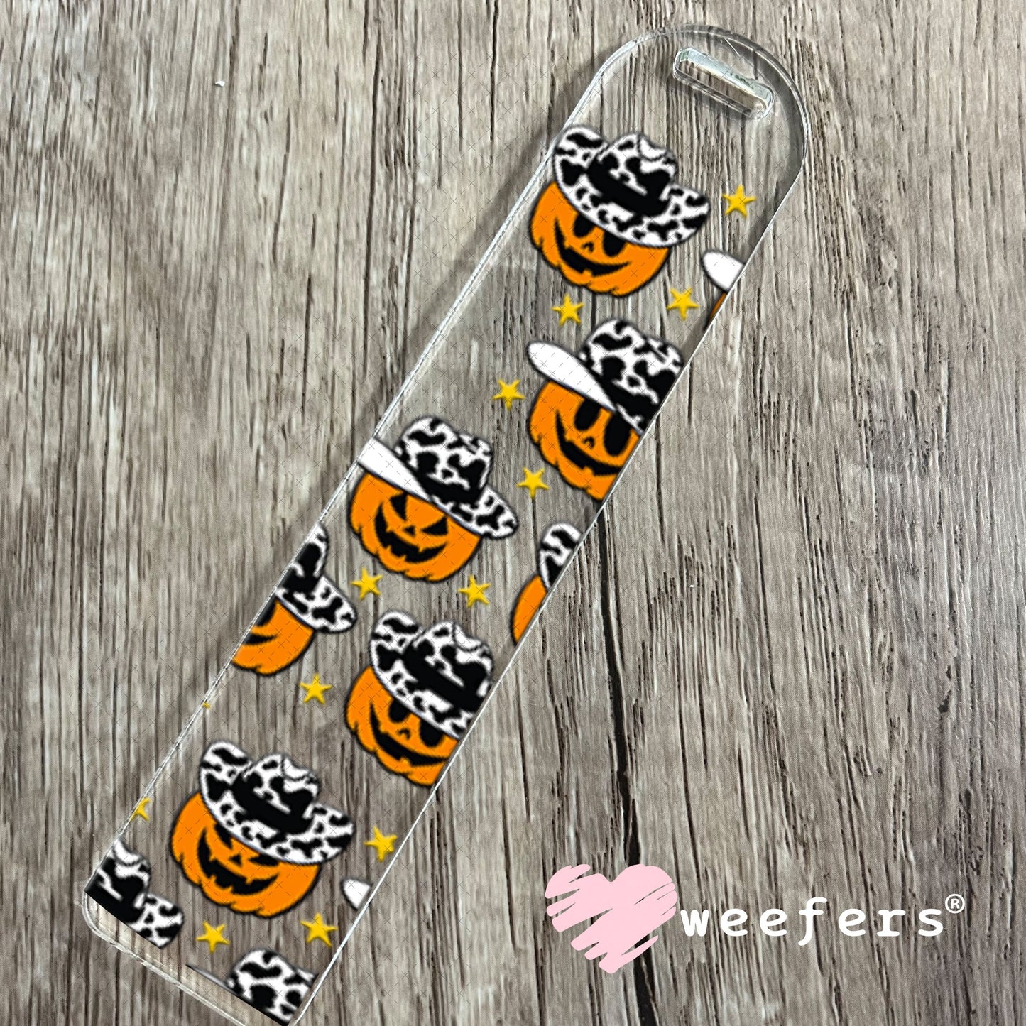 UV DTF Cup Wraps - Cowboy Pumpkins Bookmark Weefers