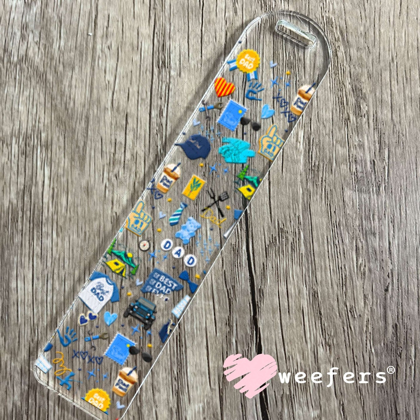 UV DTF Cup Wraps - Dad Favorite Things Bookmark Weefers