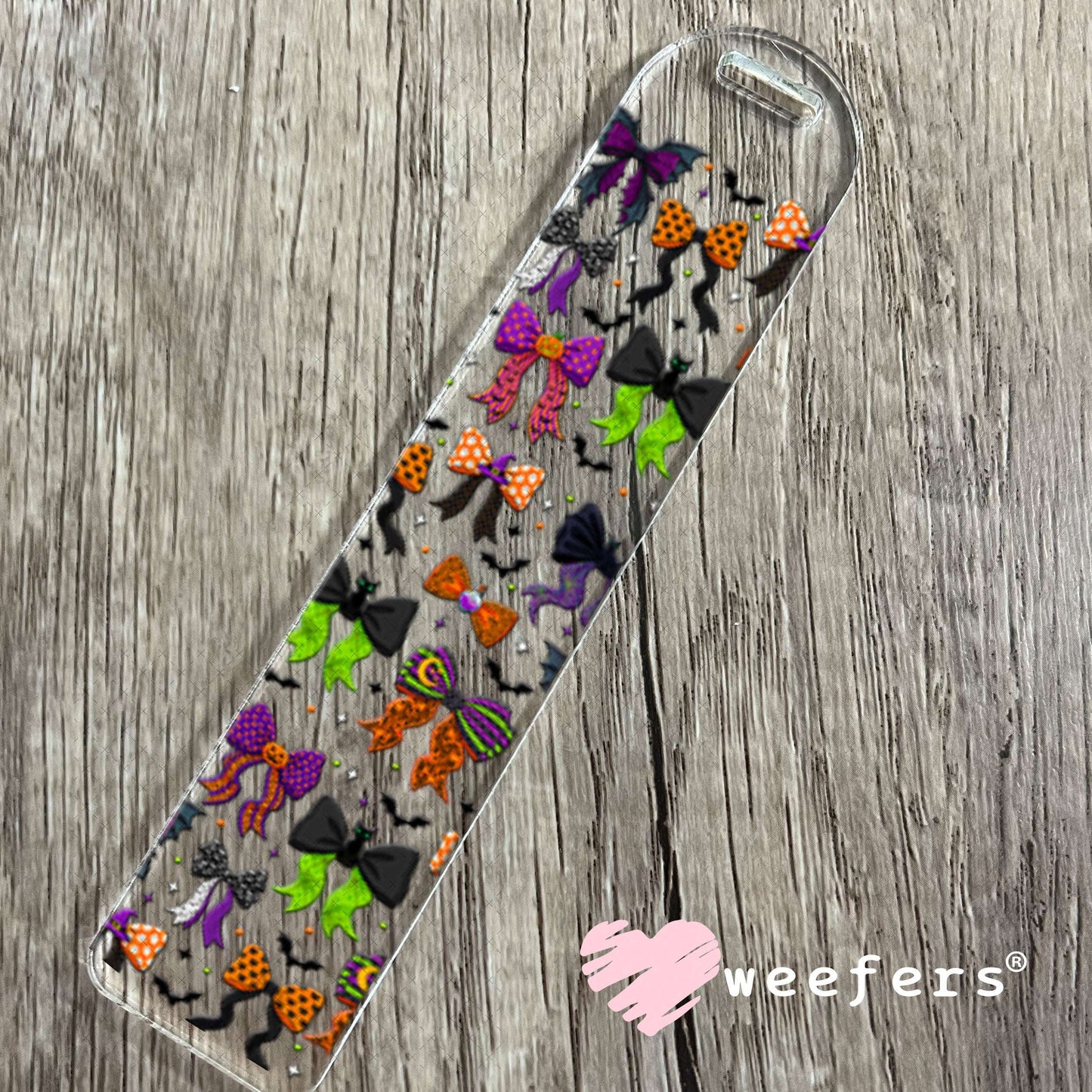 UV DTF Cup Wraps - Halloween Bows Bookmark Weefers
