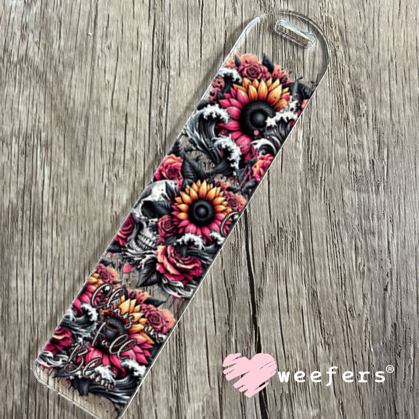 UV DTF Cup Wraps - Chaos in Full Bloom Bookmark Weefers