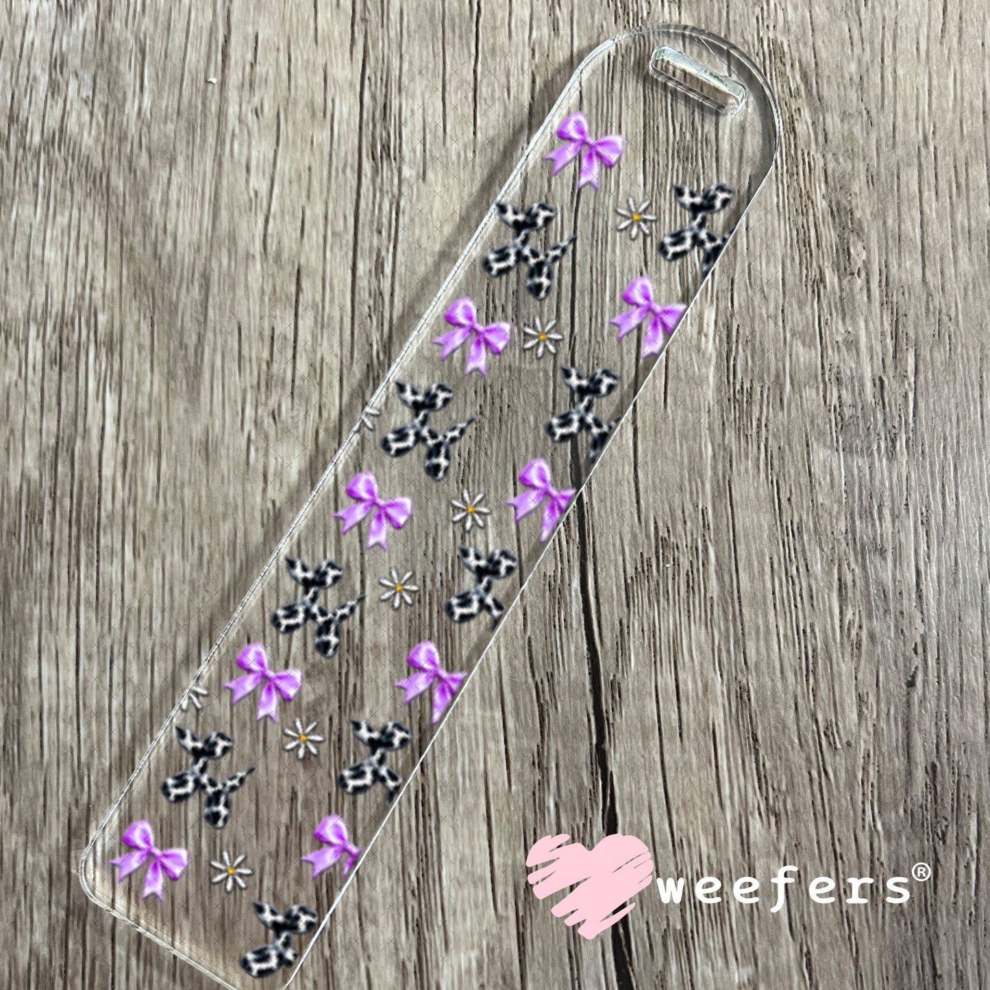 UV DTF Cup Wrap – USA Red White Blue Bows Bookmark Weefers
