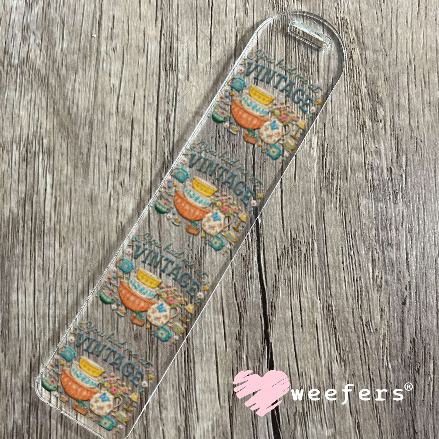 UV DTF Cup Wraps - You had Me at Vintage Bookmark Weefers