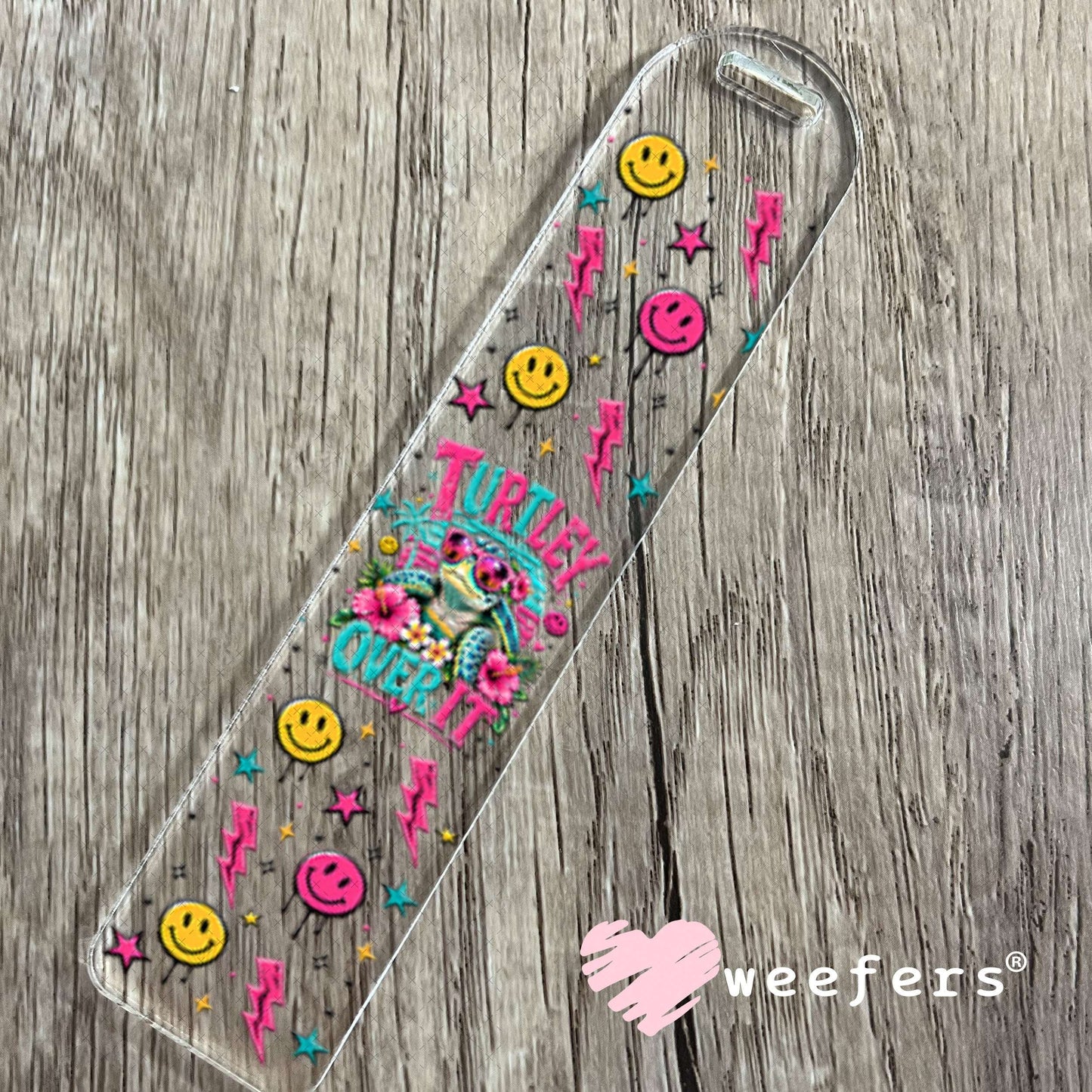 UV DTF Cup Wraps - Turley Over it - Weefers® Exclusive Bookmark Weefers