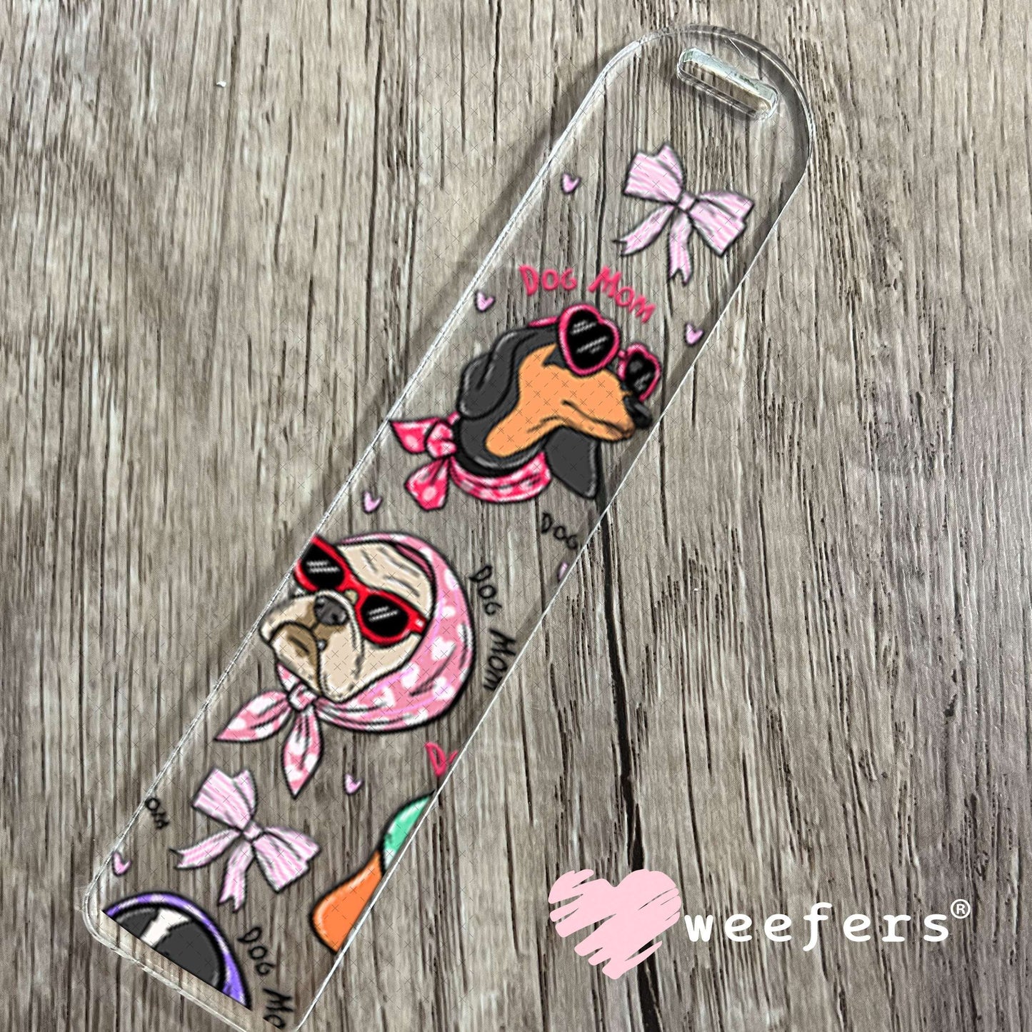 UV DTF Cup Wraps - Dog Mom Scarf Bookmark Weefers
