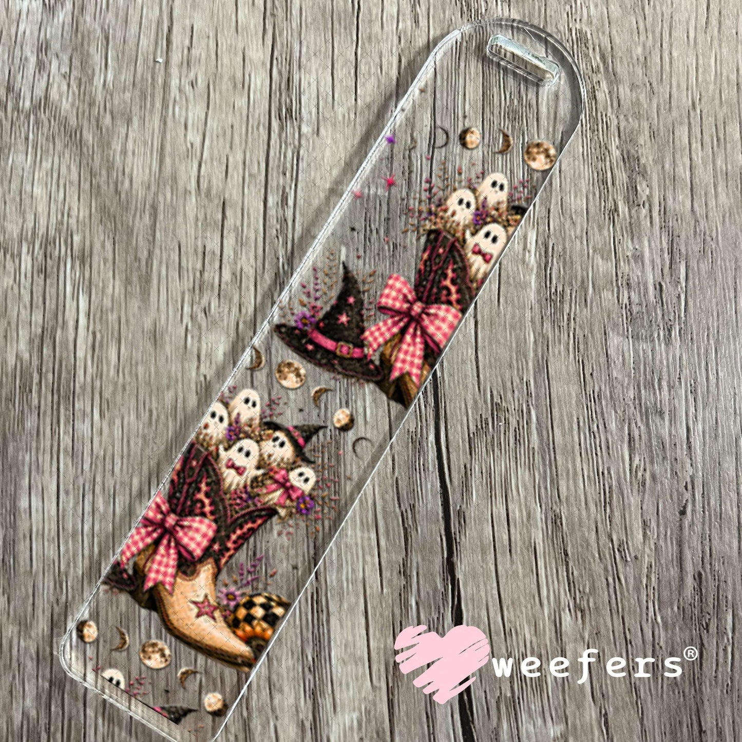 UV DTF Cup Wraps - Ghost Cowboy Bookmark Weefers