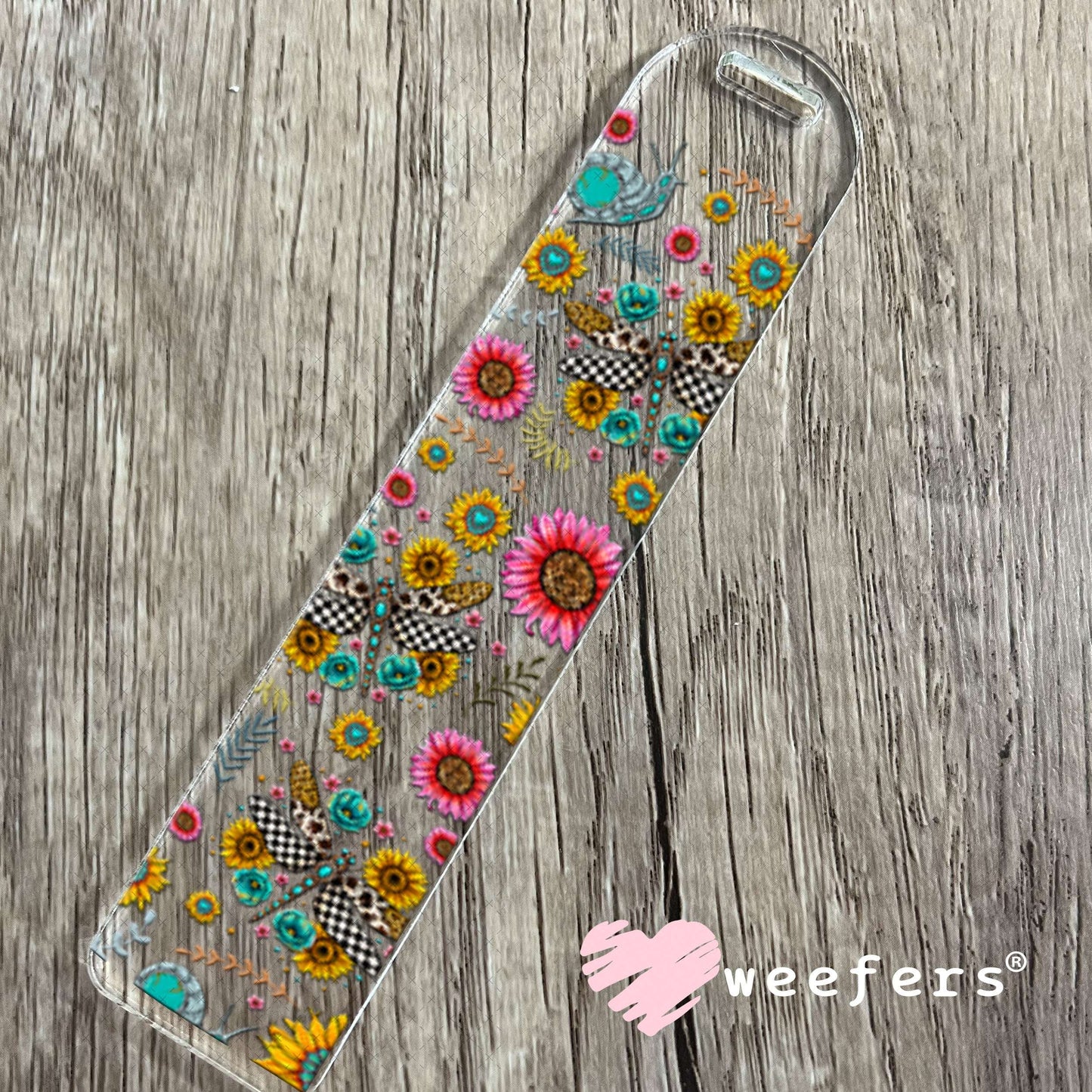 UV DTF Cup Wraps - Western Dragon Flies - Weefers® Exclusive Bookmark Weefers