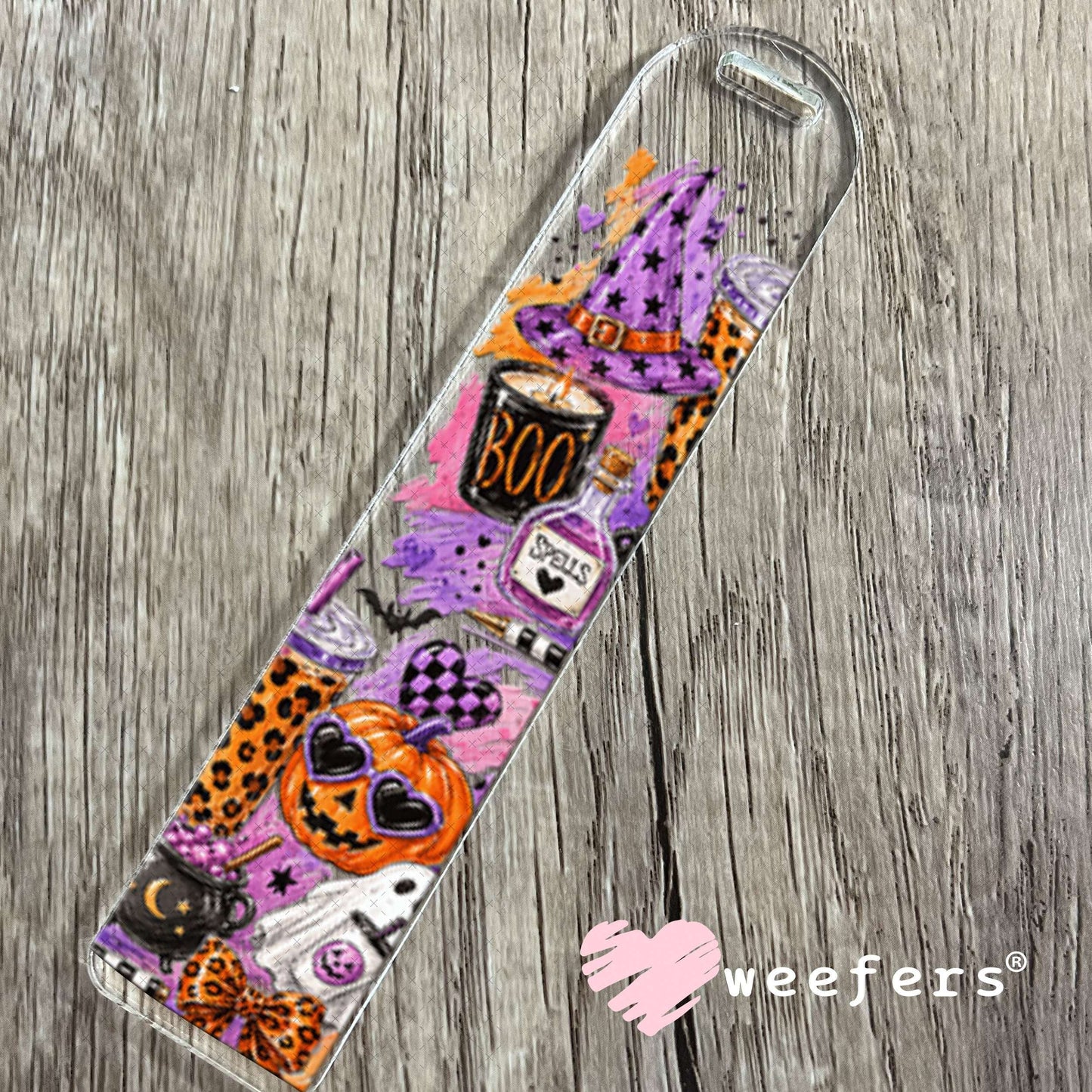 UV DTF Cup Wraps - Bougie Halloween Bookmark Weefers