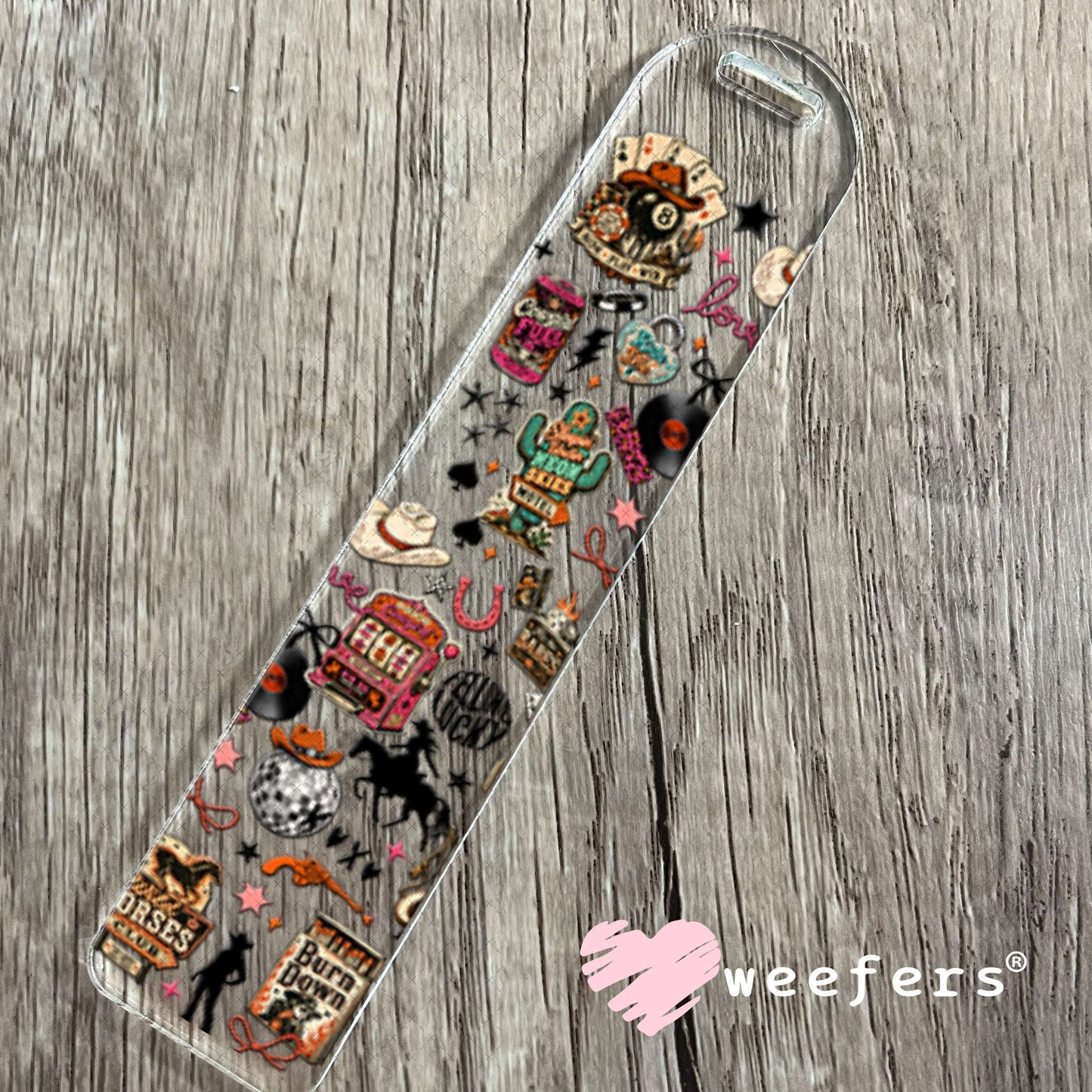 UV DTF Cup Wraps - Western Favorite Things Bookmark Weefers