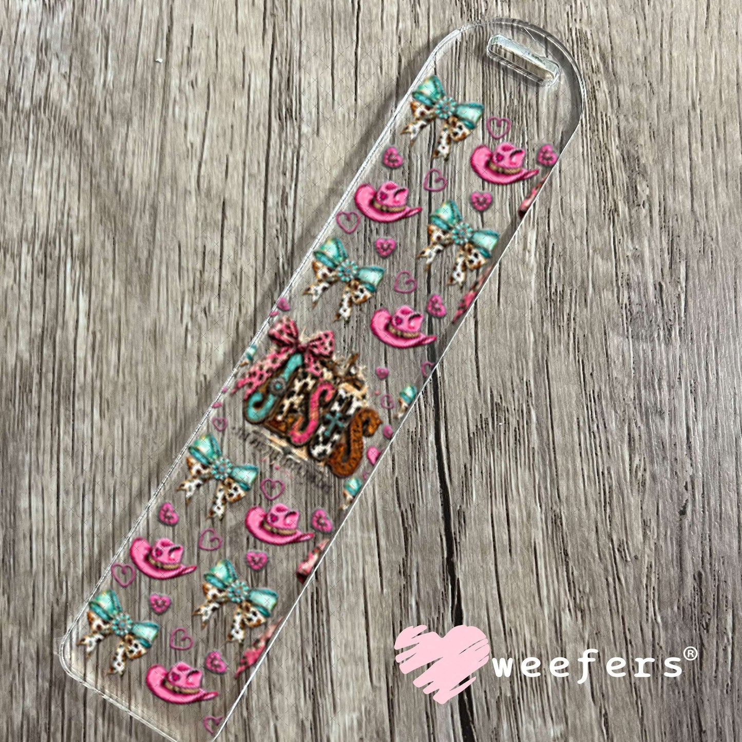 UV DTF Cup Wraps - Jesus The Way The Truth The Life - Weefers® Exclusive Bookmark Weefers