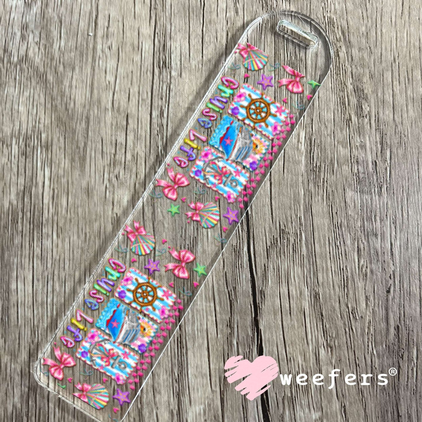 UV DTF Cup Wraps - Cruise Life - Weefers® Exclusive Bookmark Weefers