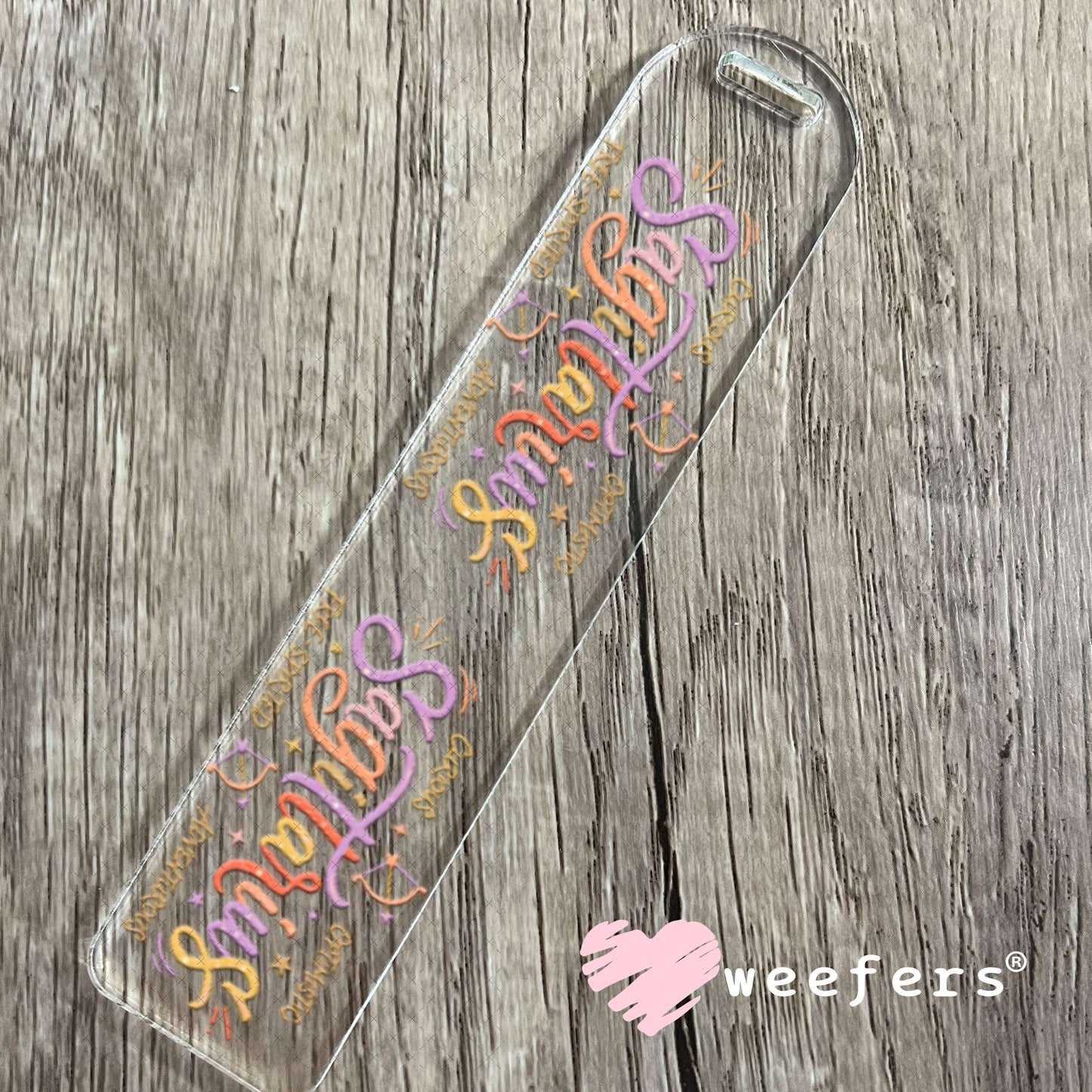 UV DTF Cup Wraps - Sagittariues Zodiac Sign Bookmark Weefers