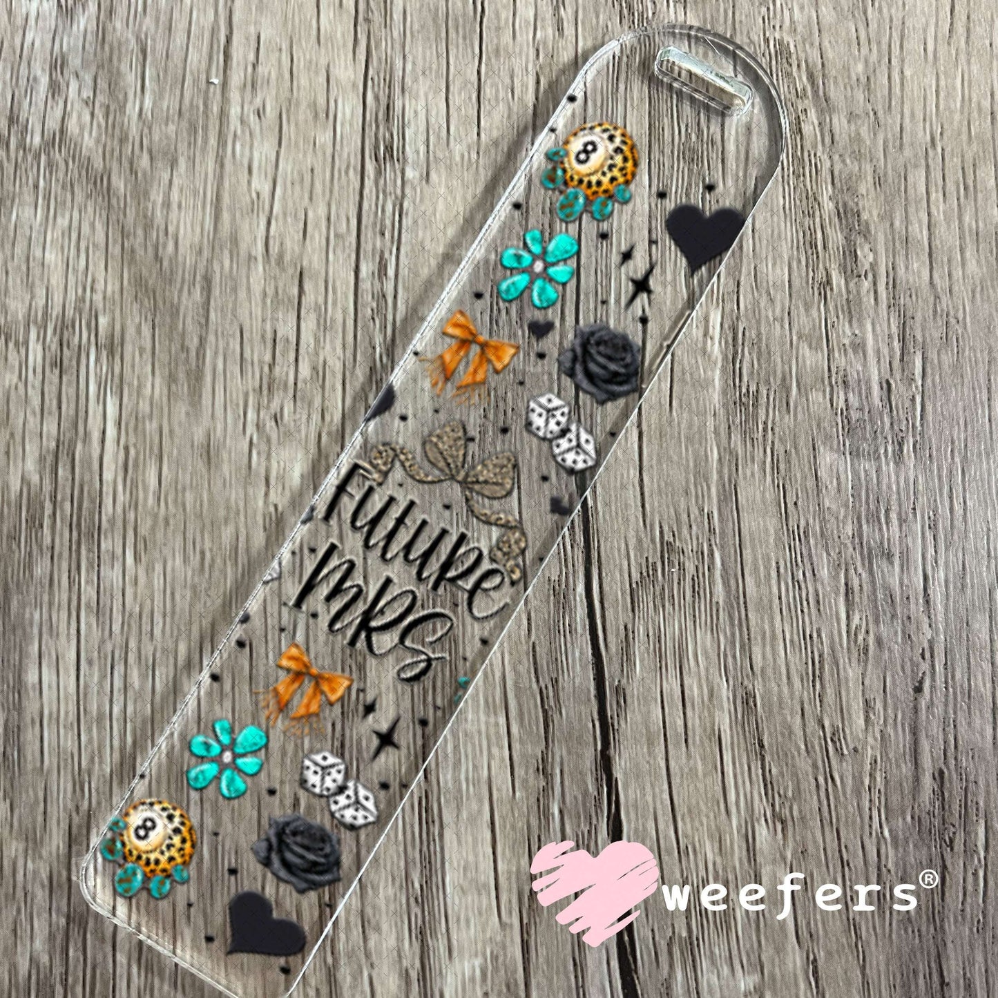 UV DTF Cup Wraps - Future Mrs Western Engagement Gift Bookmark Weefers