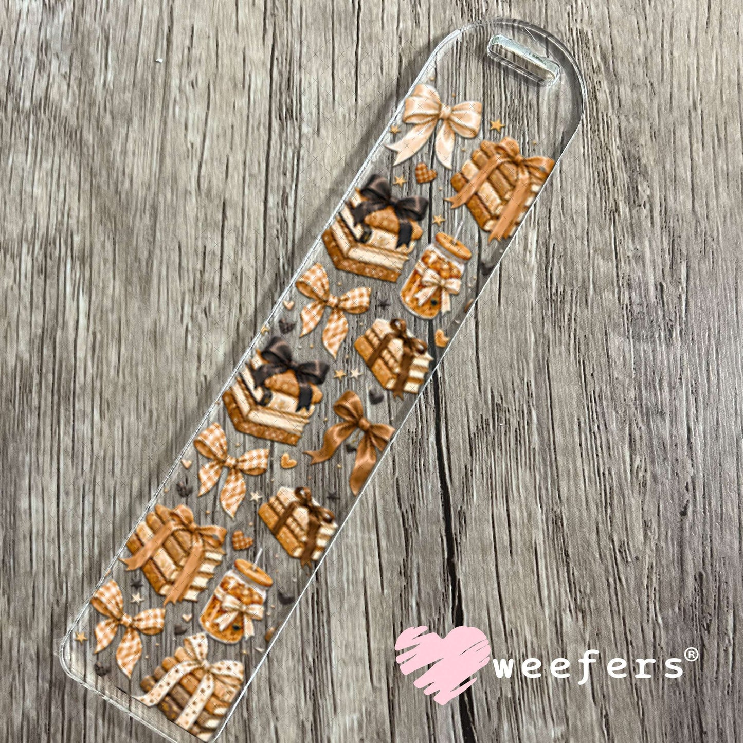 UV DTF Cup Wraps - Fall Books Bookmark Weefers