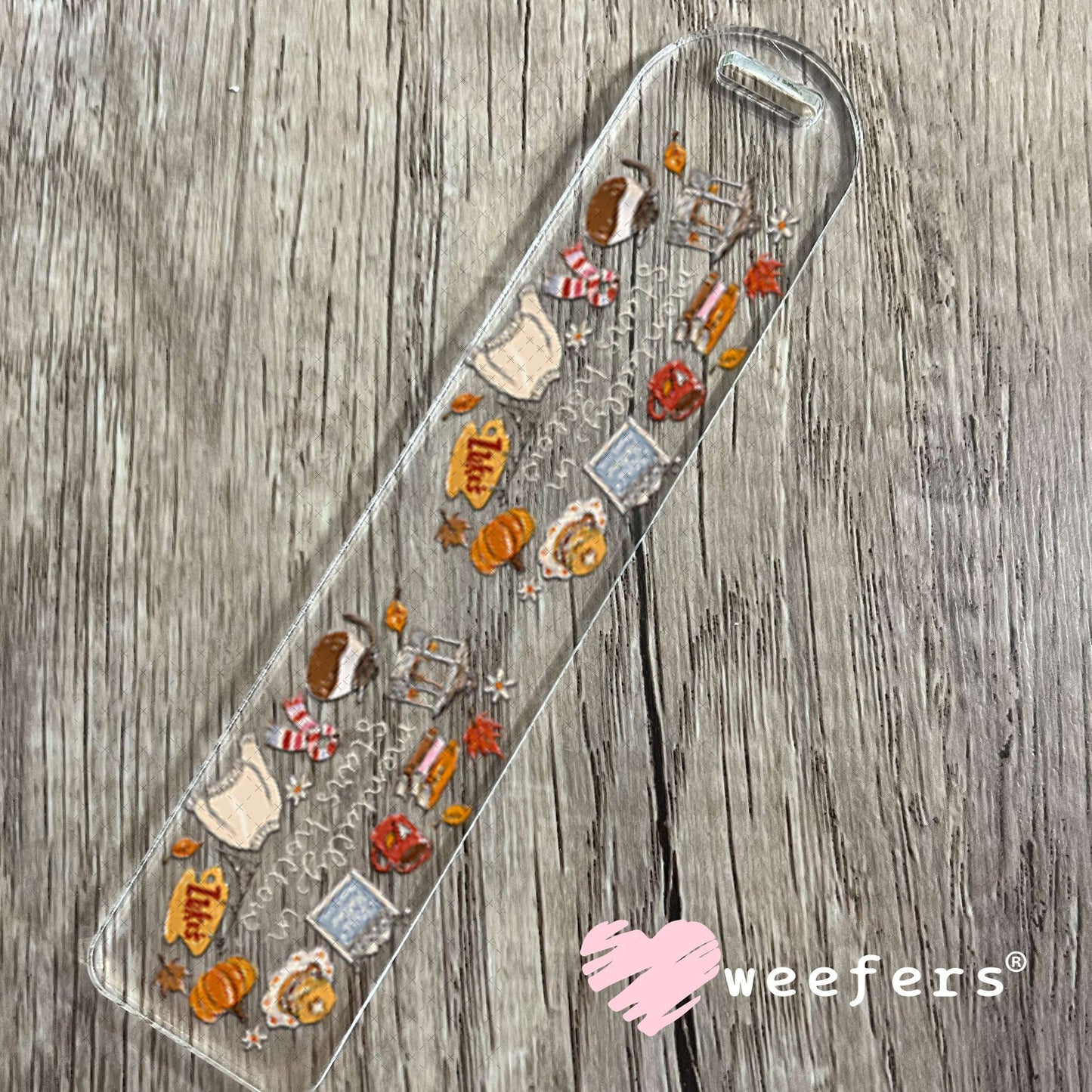 UV DTF Cup Wraps - Gilly More Girls Fall Bookmark Weefers