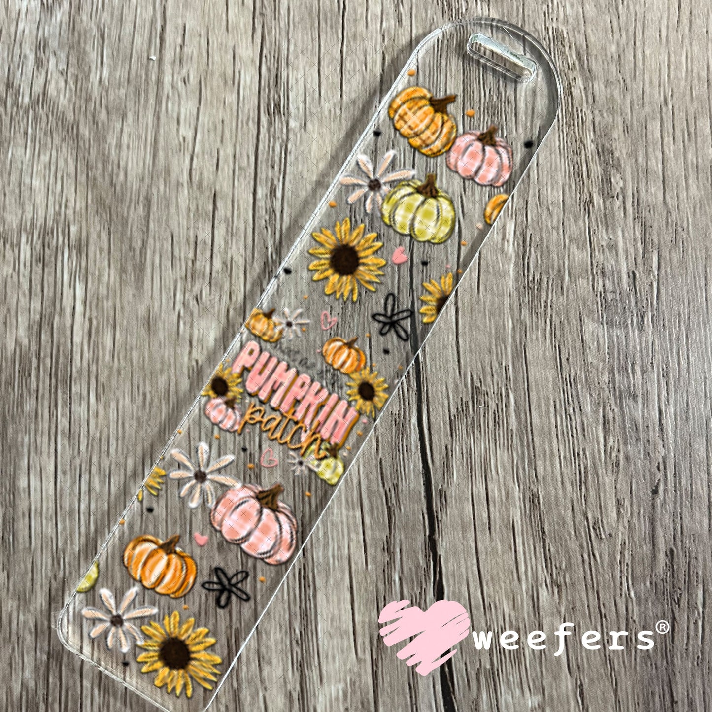 UV DTF Cup Wraps - Meet Me at the Pumpkin Patch Bookmark Weefers