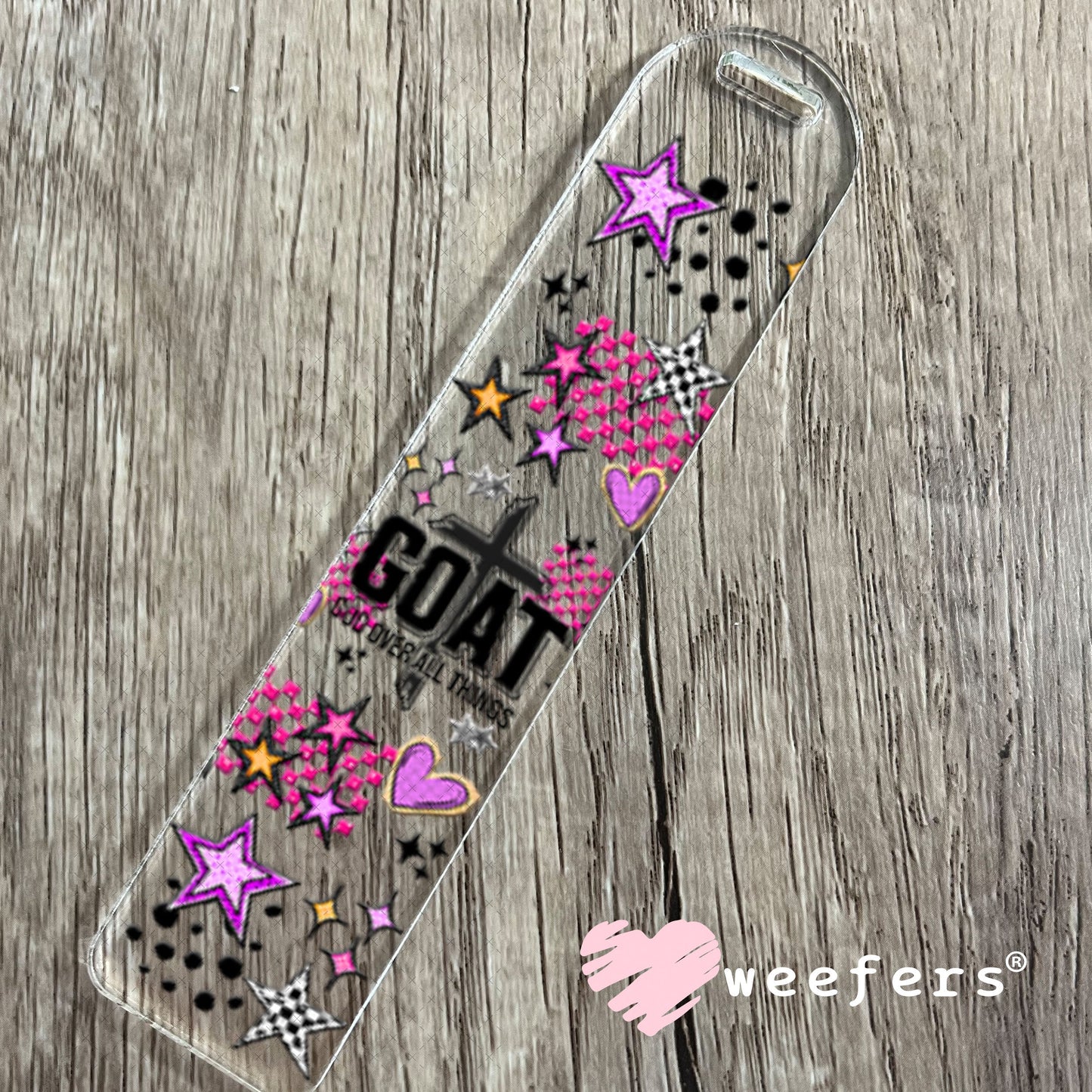 UV DTF Cup Wrap – USA Red White Blue Bows Bookmark Weefers