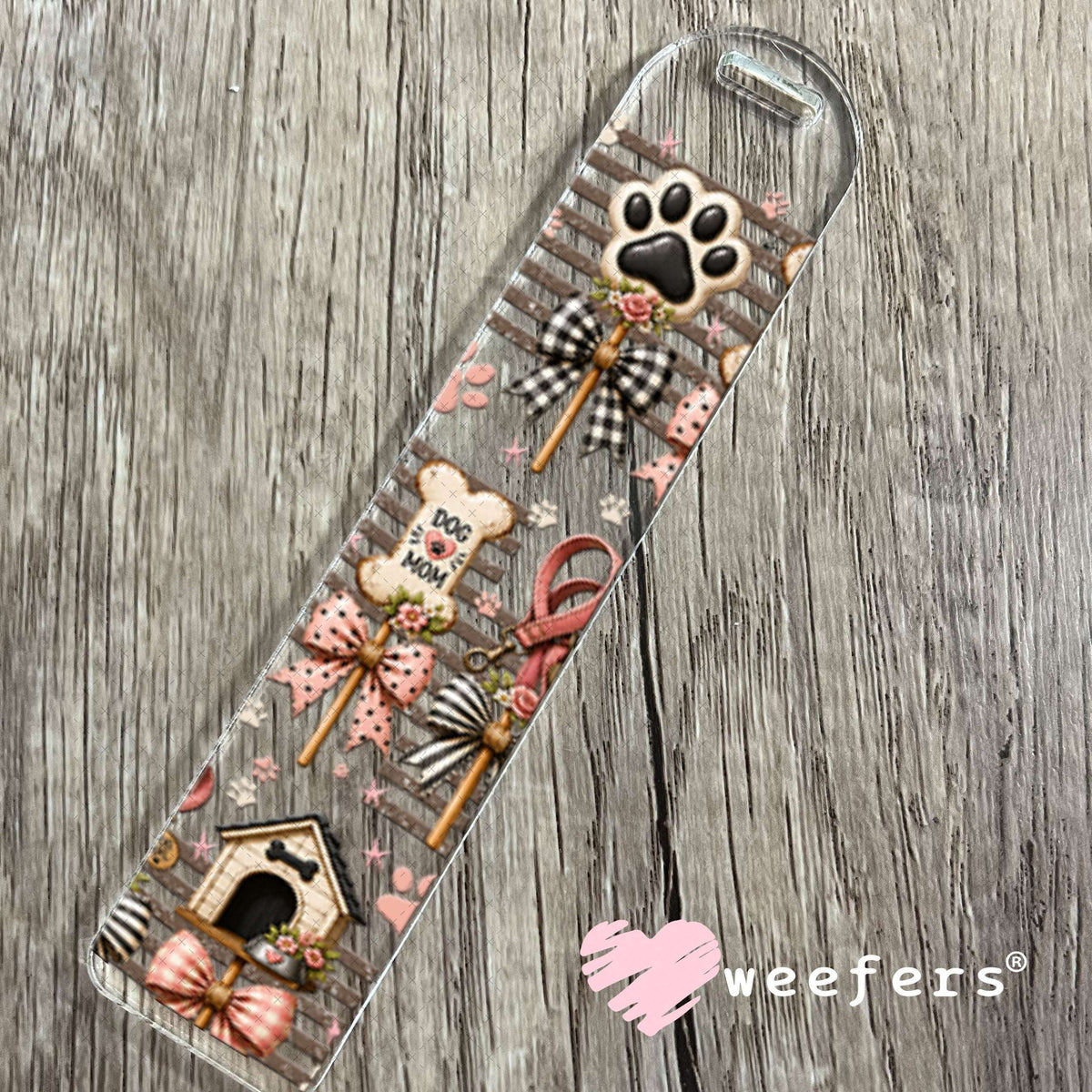 UV DTF Cup Wraps - Dog Mom Cake Pops - Weefers® Exclusive Bookmark Weefers