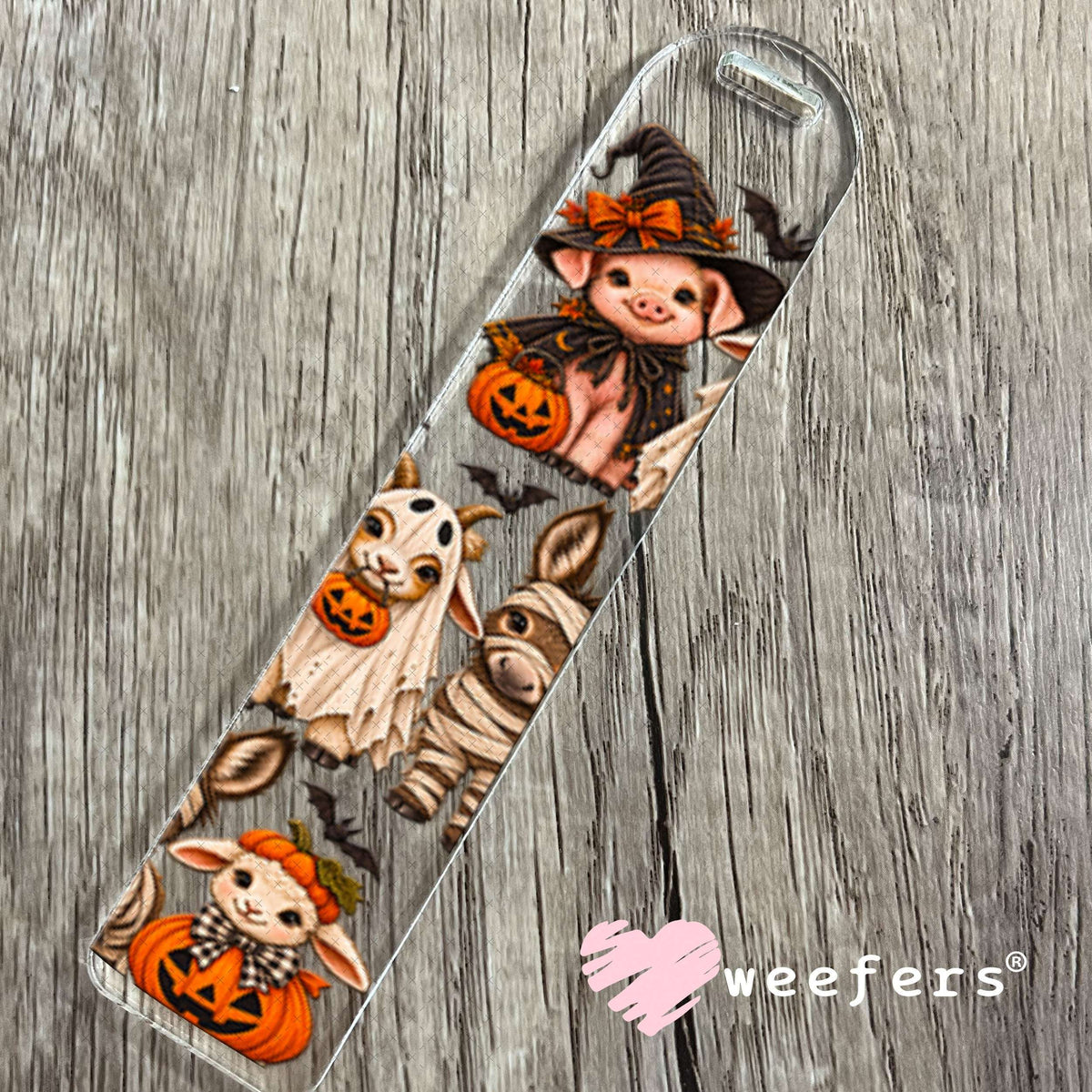 UV DTF Cup Wraps - Farm Halloween Friends Bookmark Weefers