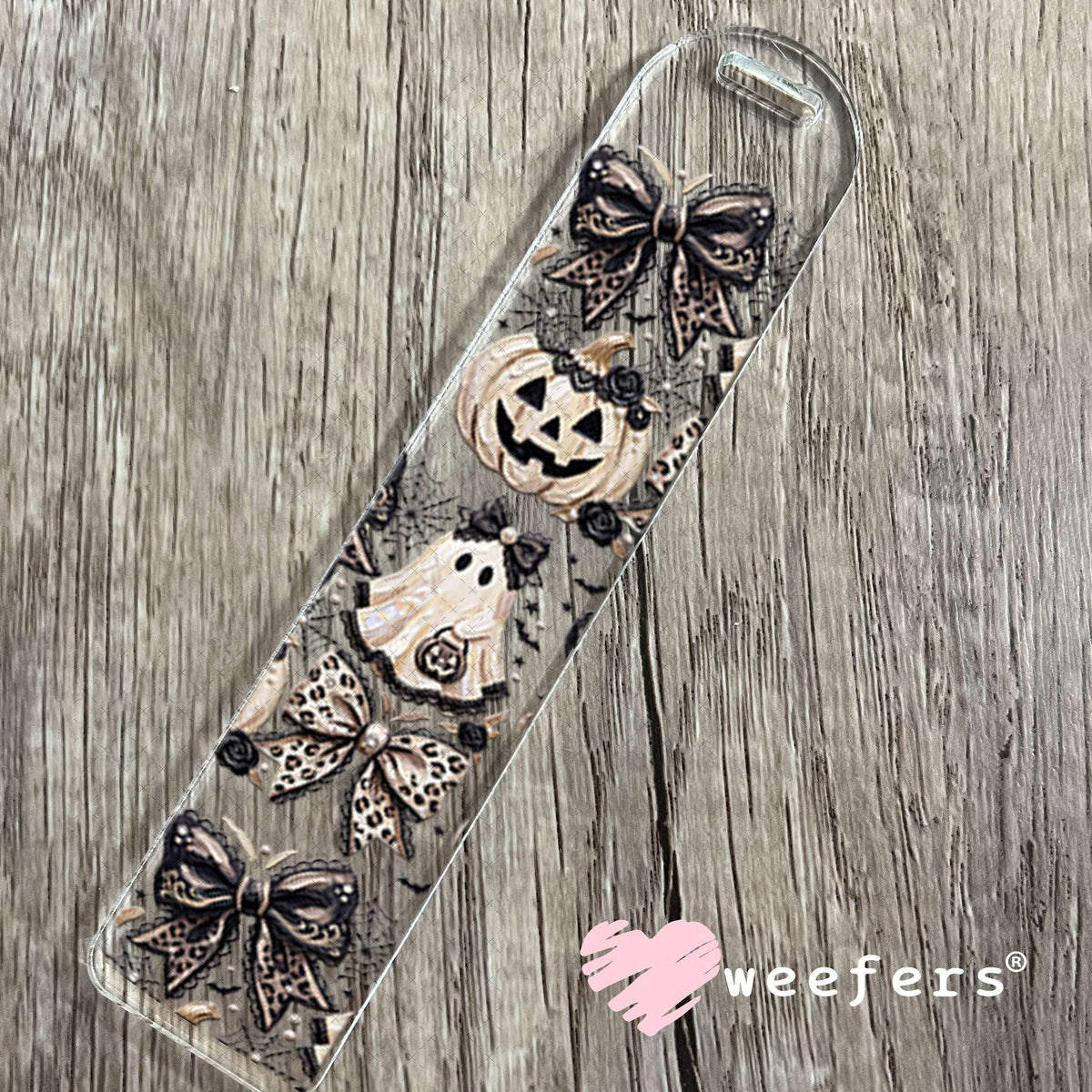UV DTF Cup Wraps - Goth Halloween Ghost Pumpkins Bookmark Weefers