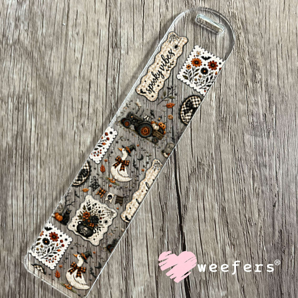 UV DTF Cup Wraps - Spooky Vibes Stamps Bookmark Weefers