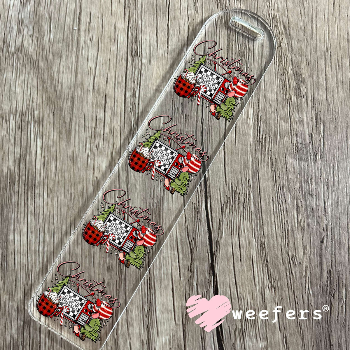 Christmas Movies UV DTF Decal Bookmark Weefers