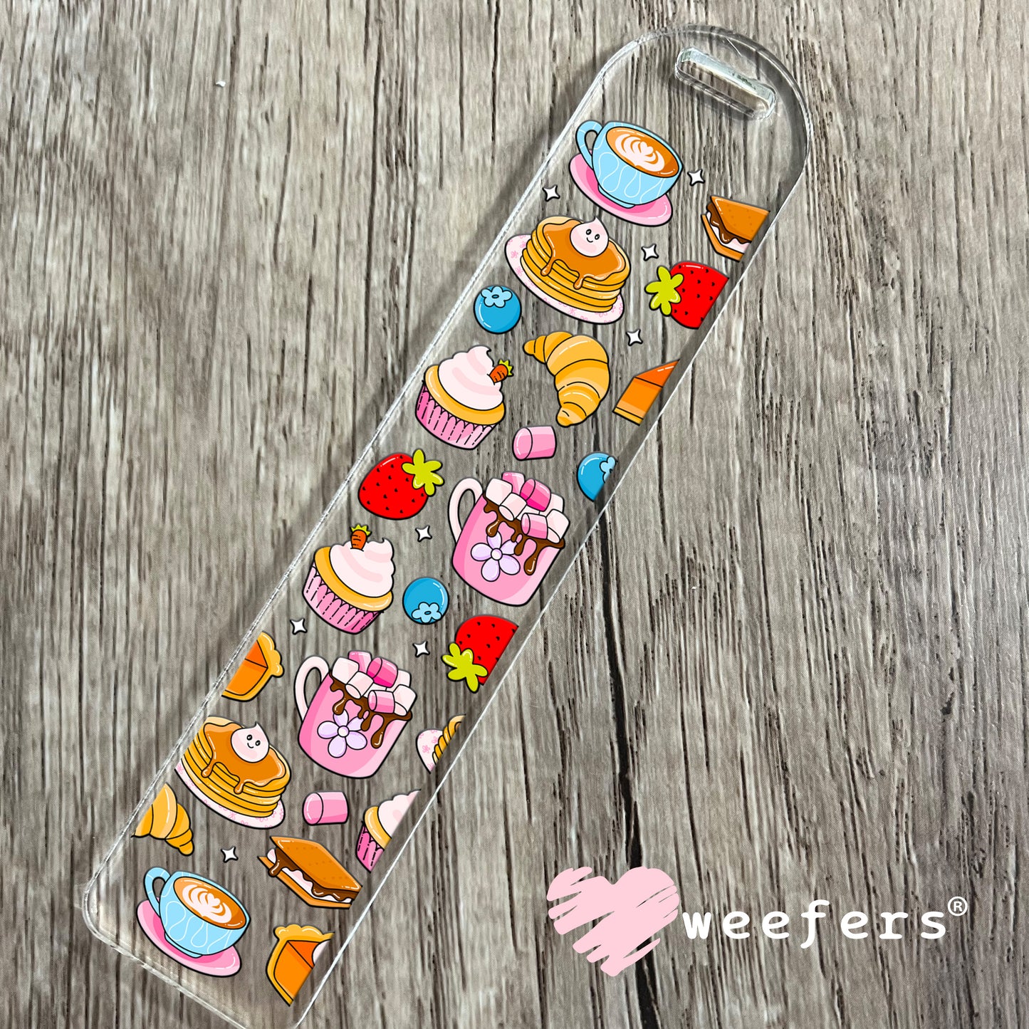 Favorite Desserts UV DTF Cup Wrap Bookmark Weefers
