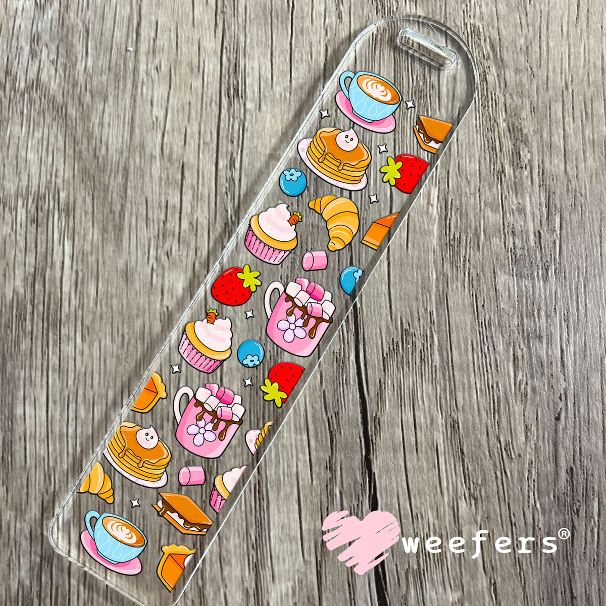 Favorite Desserts UV DTF Cup Wrap Bookmark Weefers