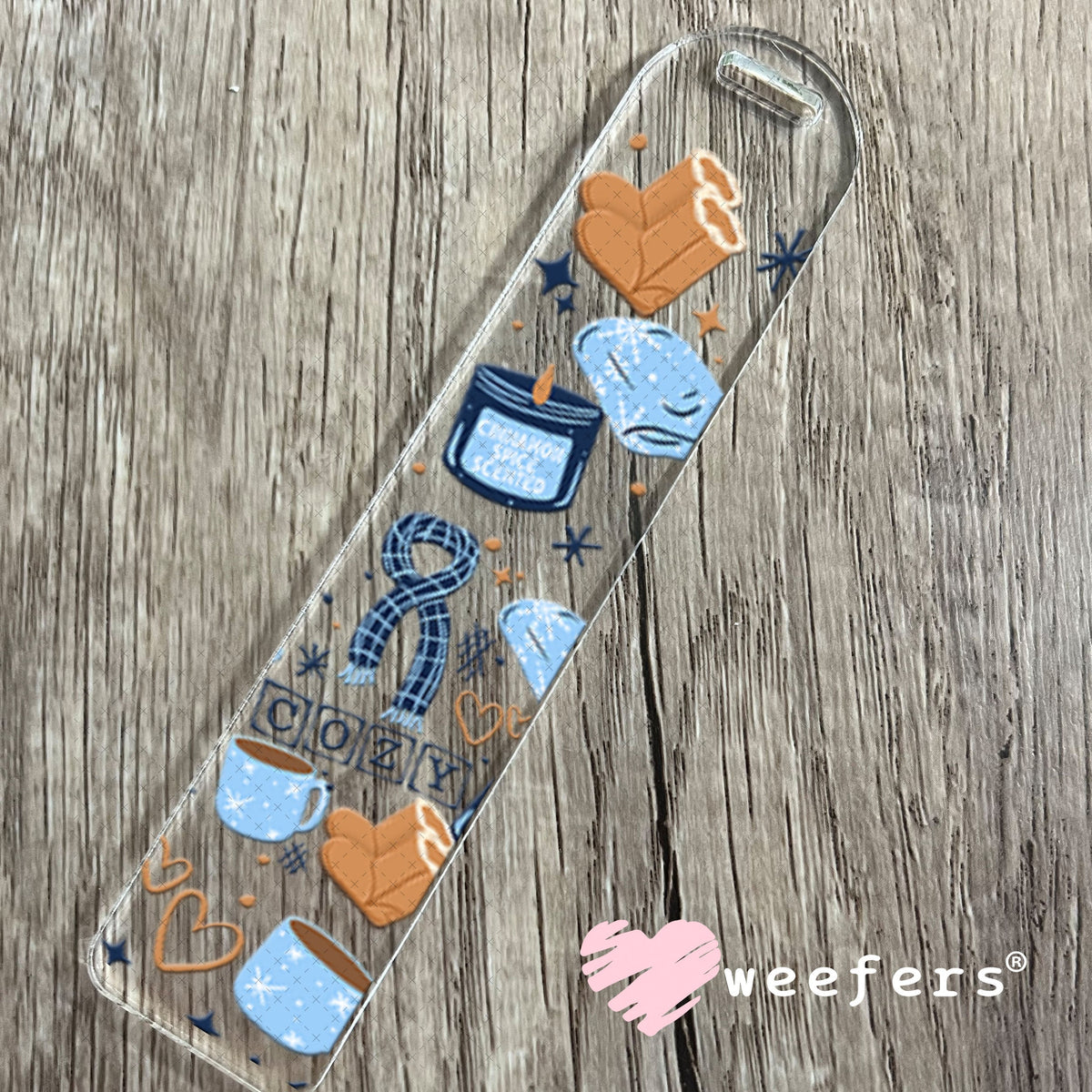 UV DTF Cup Wrap – USA Red White Blue Bows Bookmark Weefers