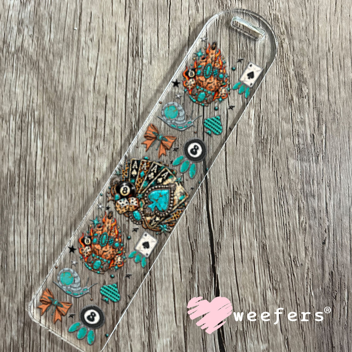 UV DTF Cup Wrap – USA Red White Blue Bows Bookmark Weefers
