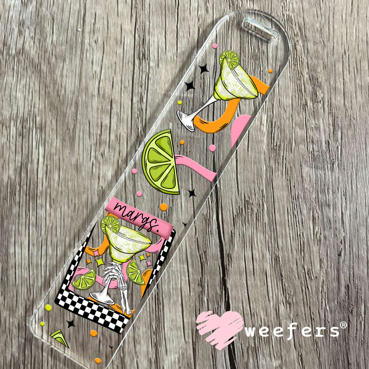Margarita Margs UV DTF Cup Wrap Bookmark Weefers