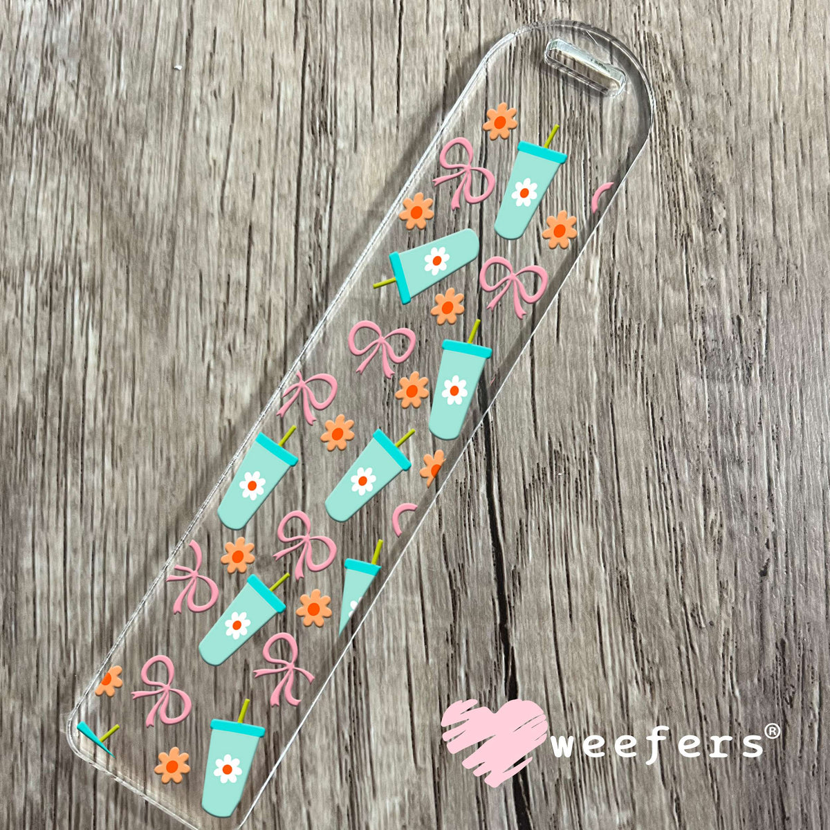 City Girl Coquette UV DTF Cup Wrap Bookmark Weefers