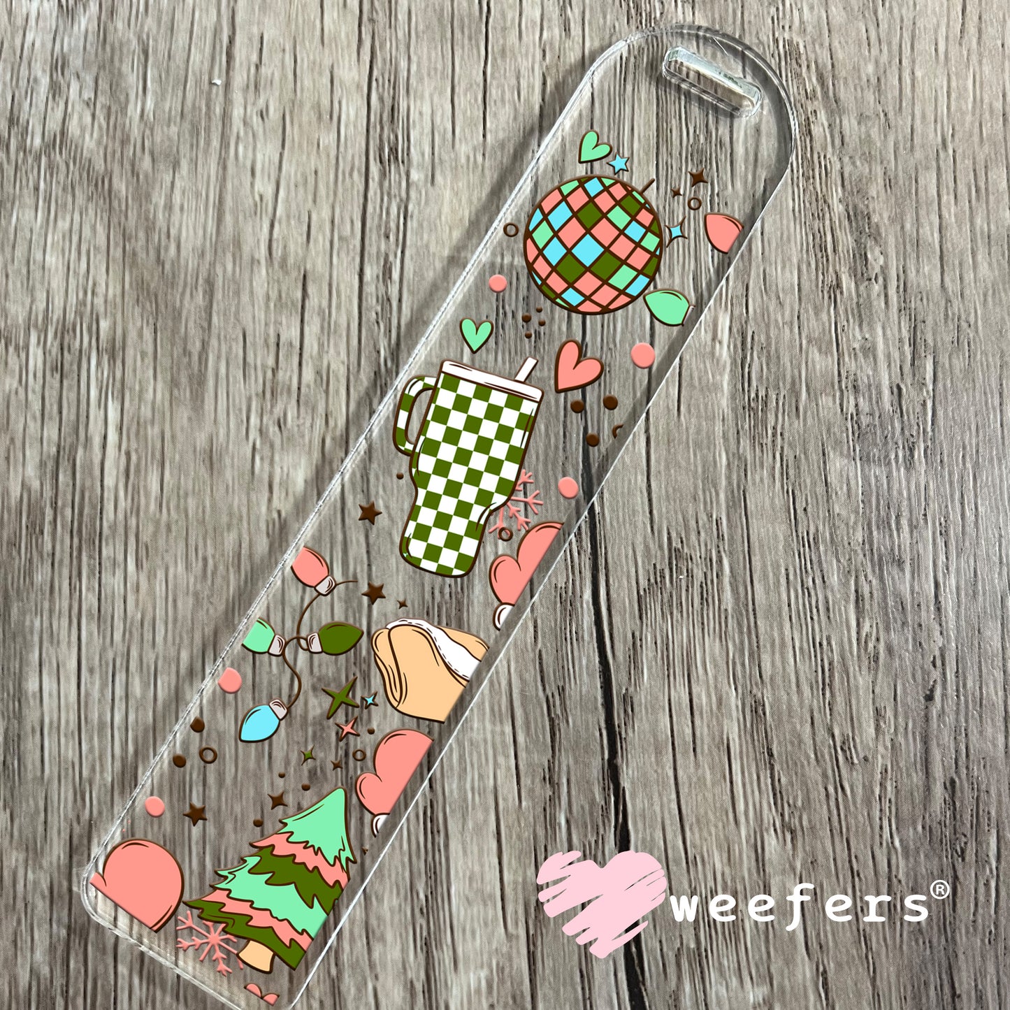 Favorite Winter Things UV DTF Cup Wrap Bookmark Weefers
