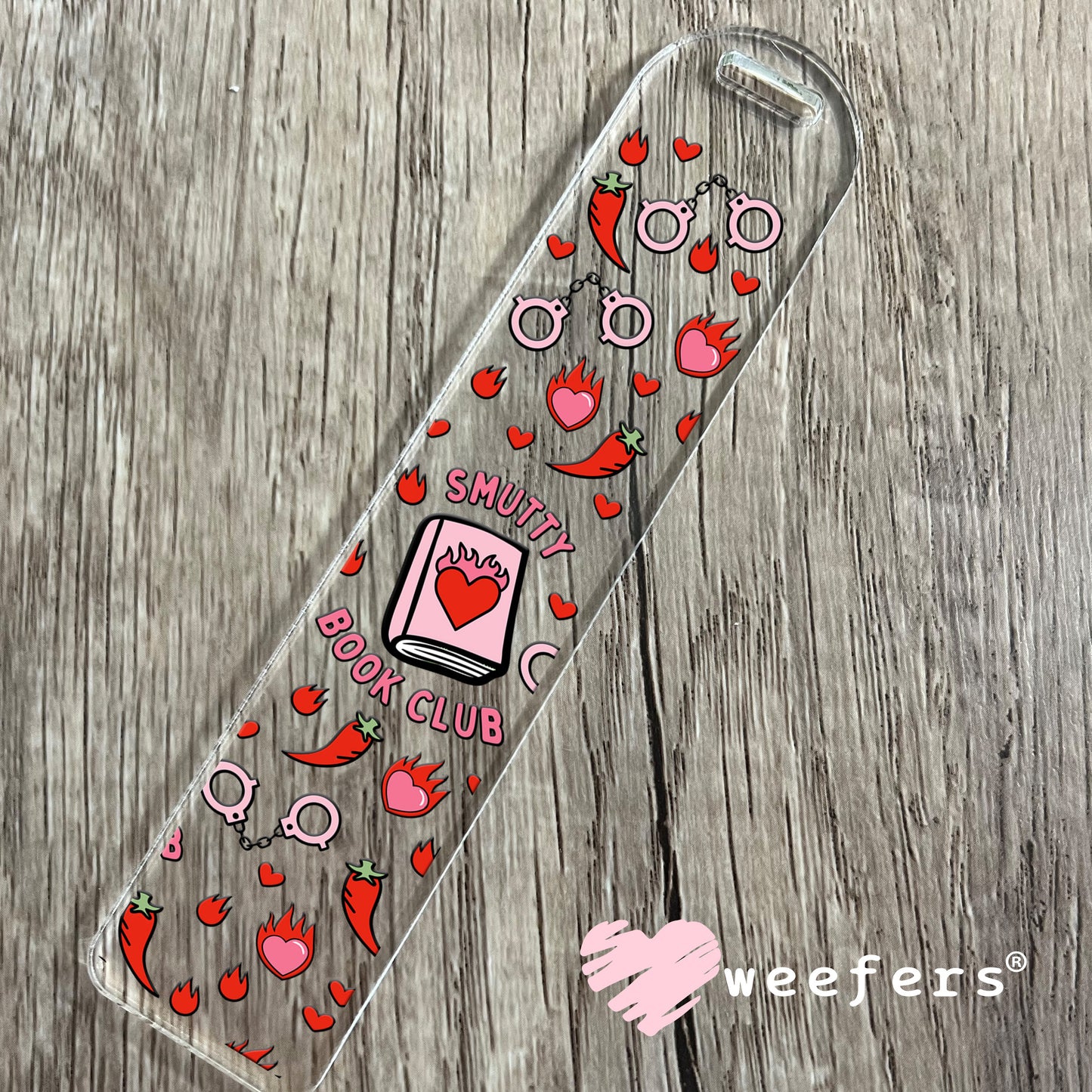 Smutty Book Club DTF Cup Wrap Bookmark Weefers