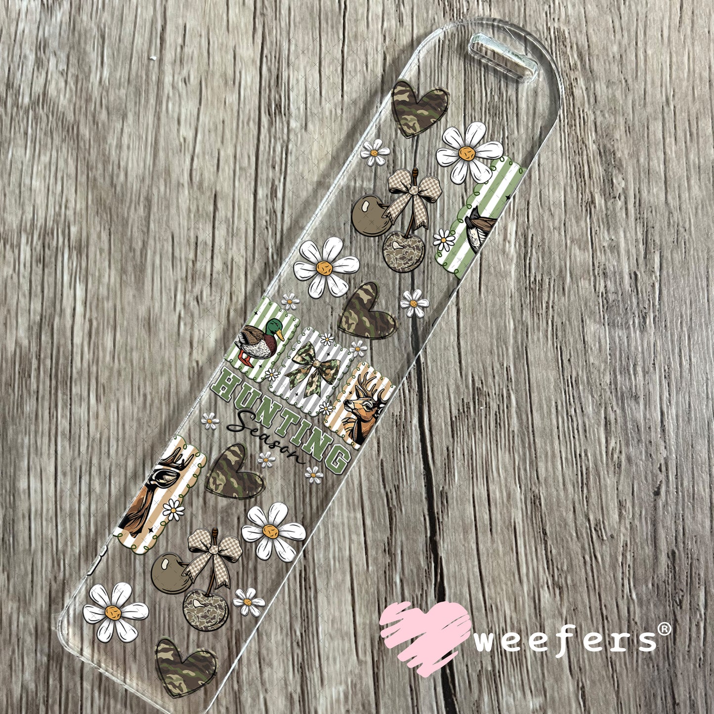 Hunting Season UV DTF Cup Wrap - Weefers Exclusive Bookmark Weefers