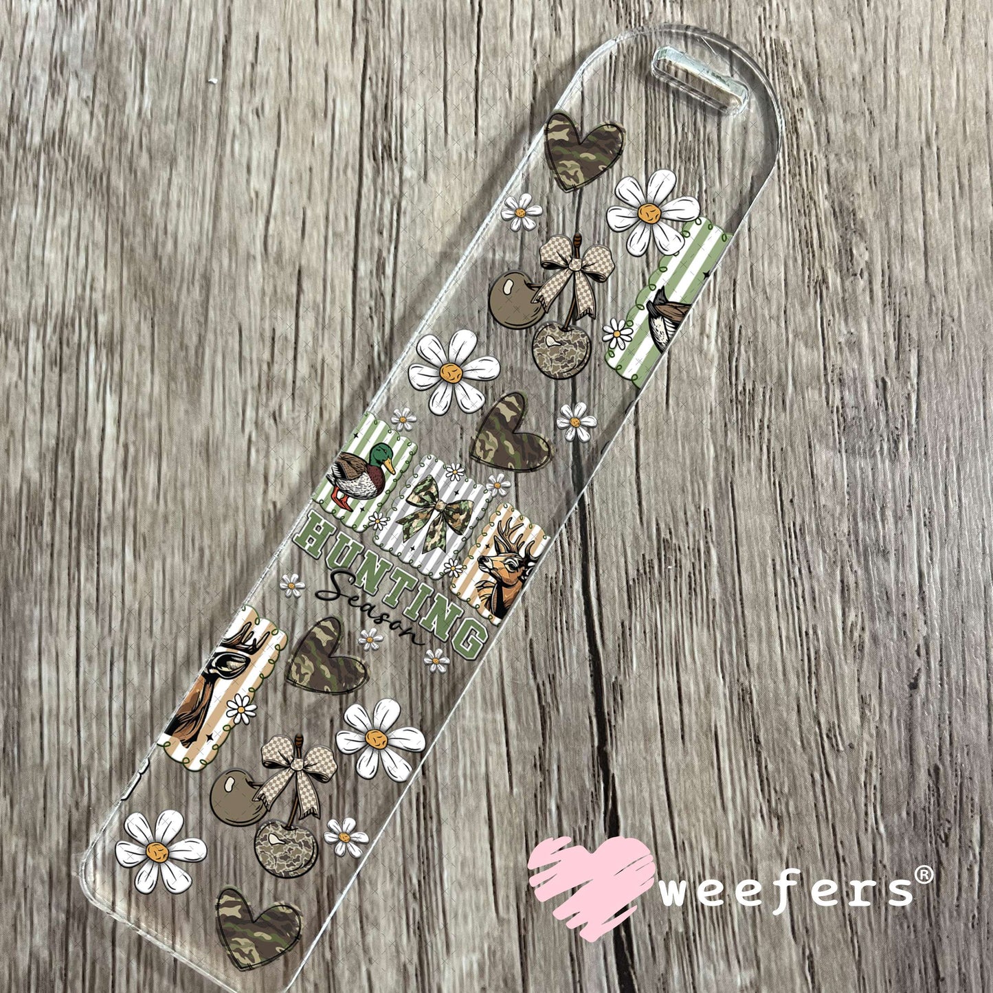 Hunting Season UV DTF Cup Wrap - Weefers Exclusive Bookmark Weefers