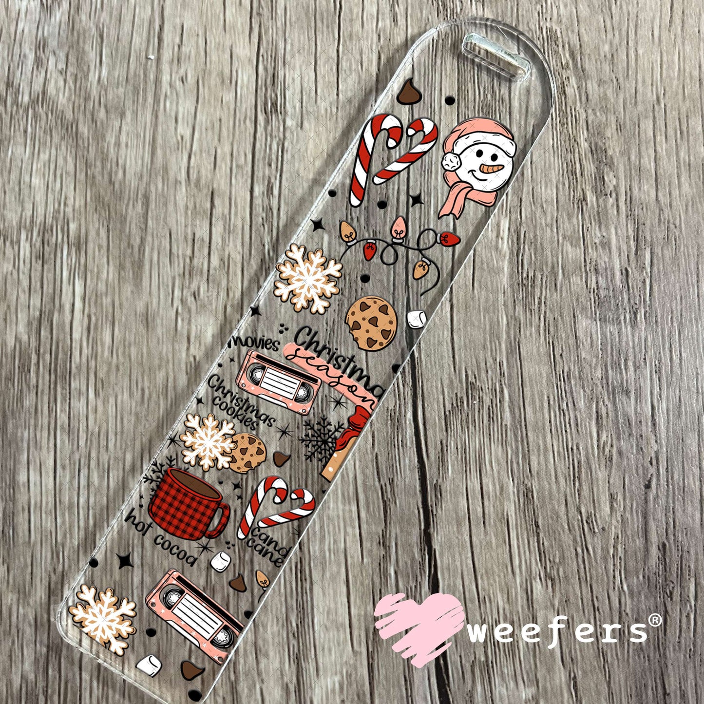 Christmas Favorite Things UV DTF Cup Wrap Bookmark Weefers