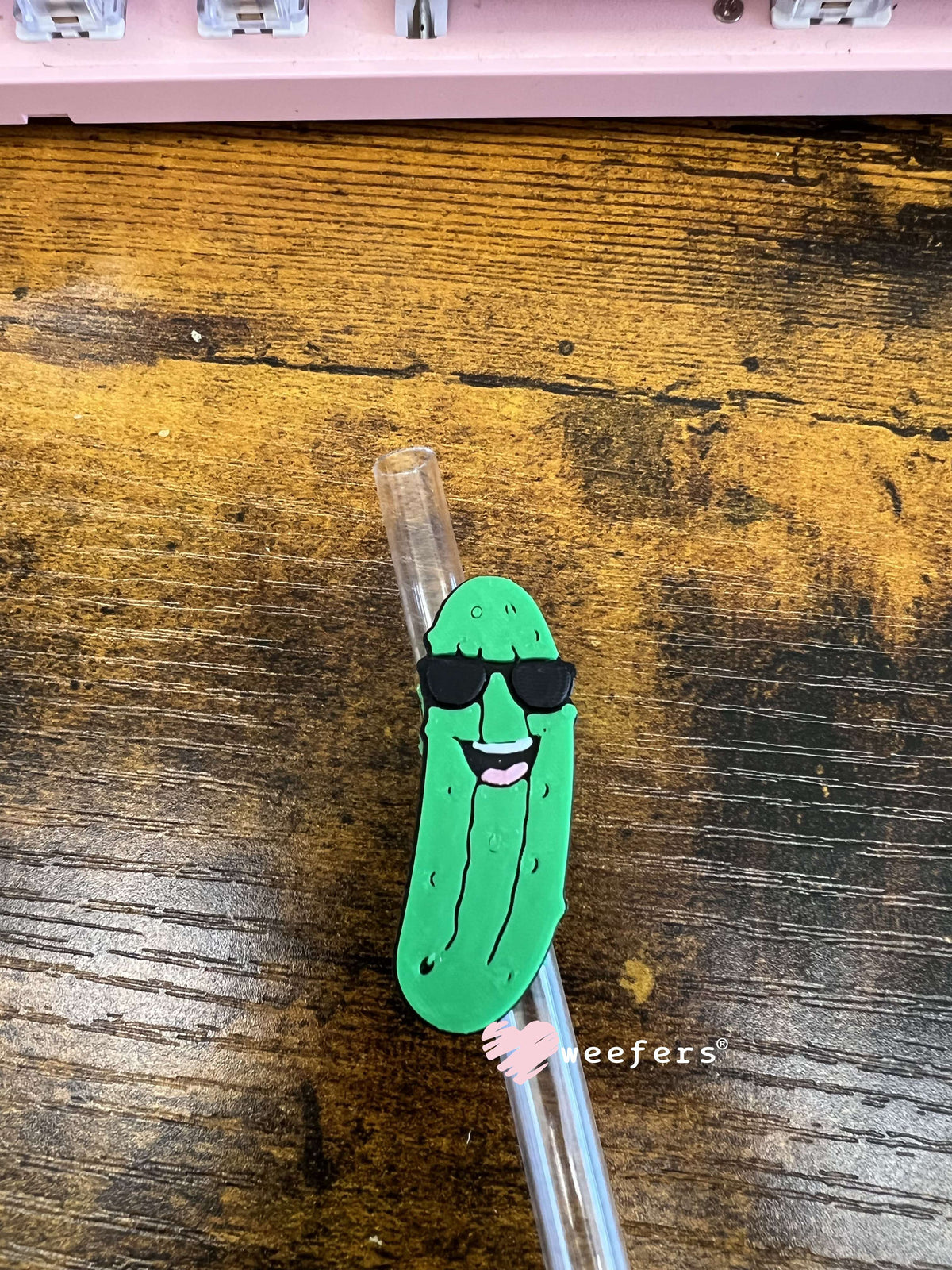 Cool Pickle Straw Topper Buddy Weefers