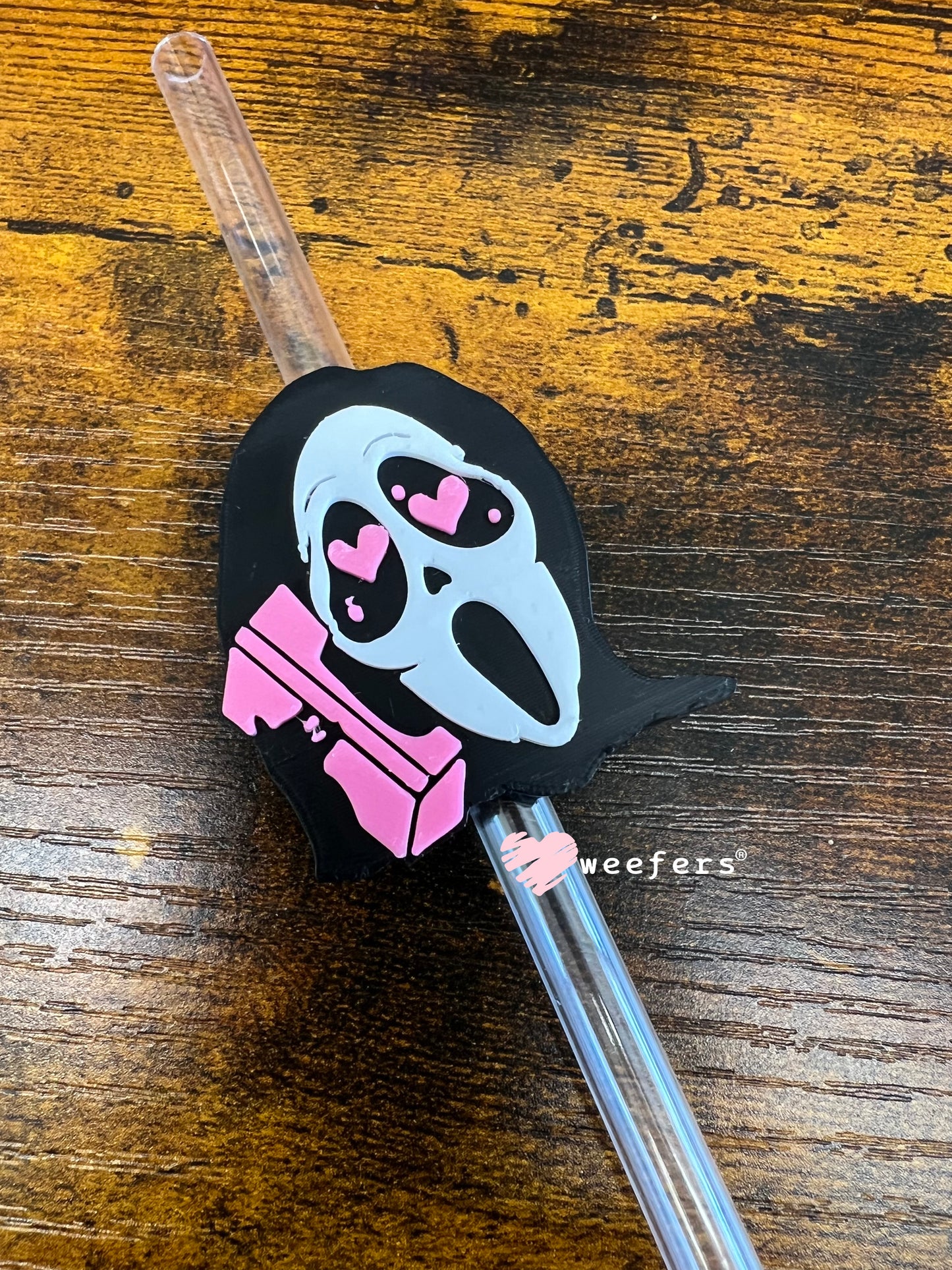 Ghost Guy Straw Topper Buddy Weefers