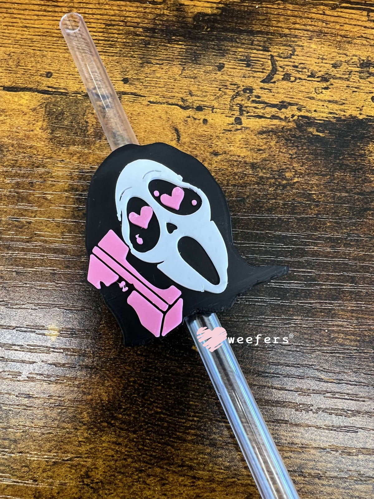 Ghost Guy Straw Topper Buddy Weefers