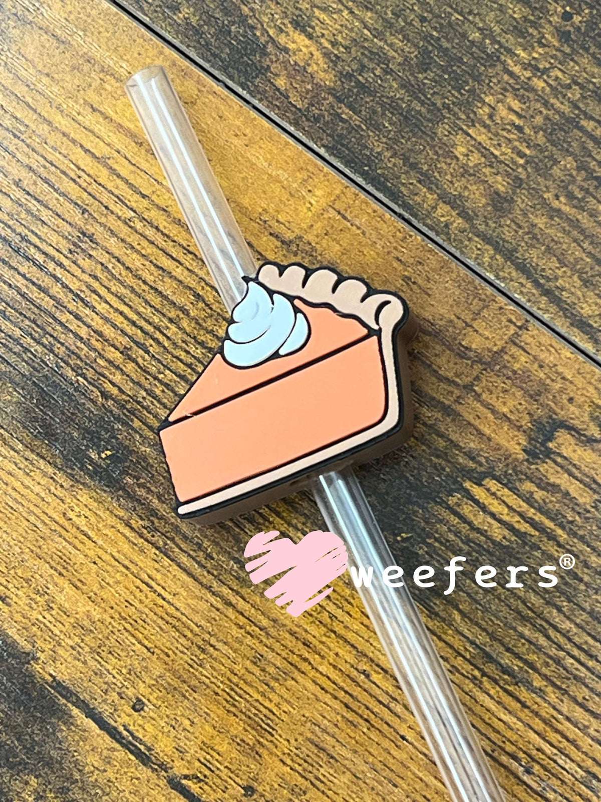 Pumpkin Pie Straw Topper Buddy Weefers